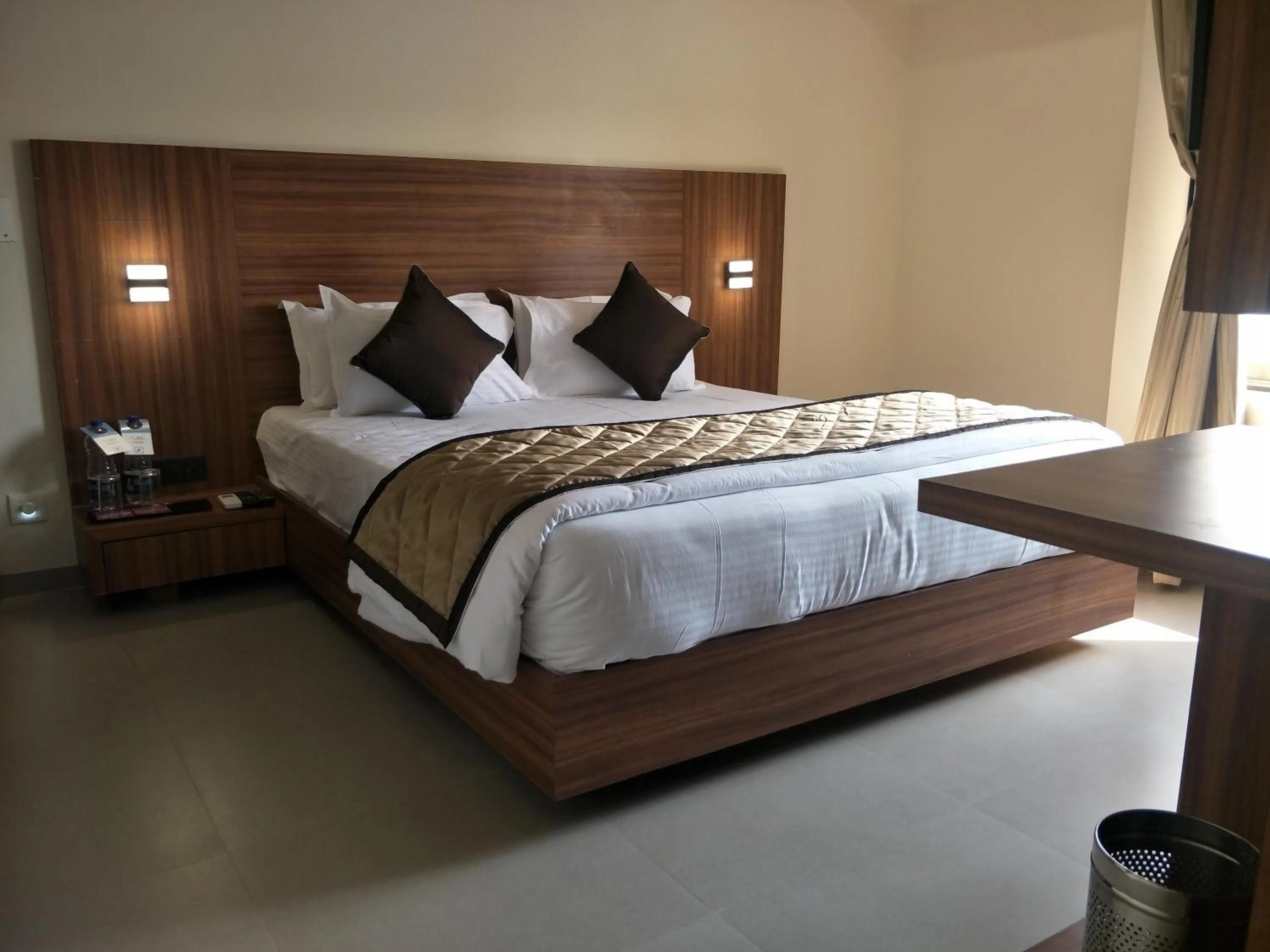 Bed in Kyriad Hotel Solapur by OTHPL