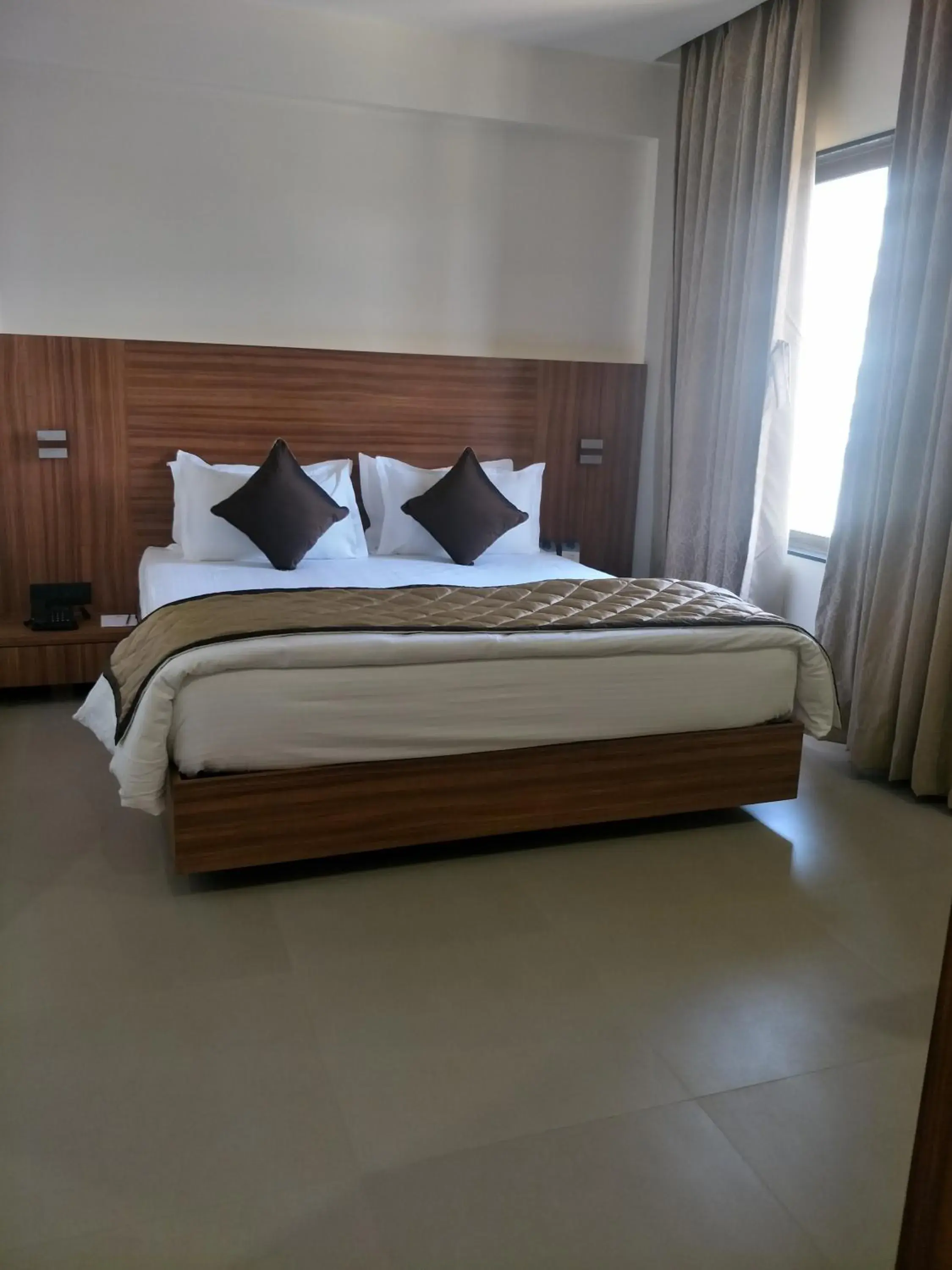 Bed in Kyriad Hotel Solapur by OTHPL Bed in Kyriad Hotel Solapur by OTHPL