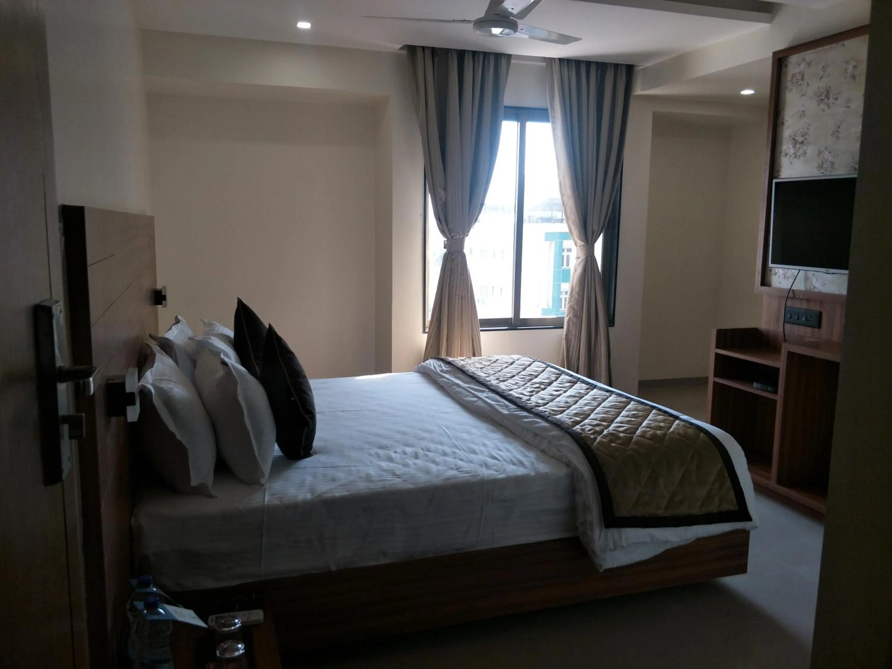 Bed in Kyriad Hotel Solapur by OTHPL