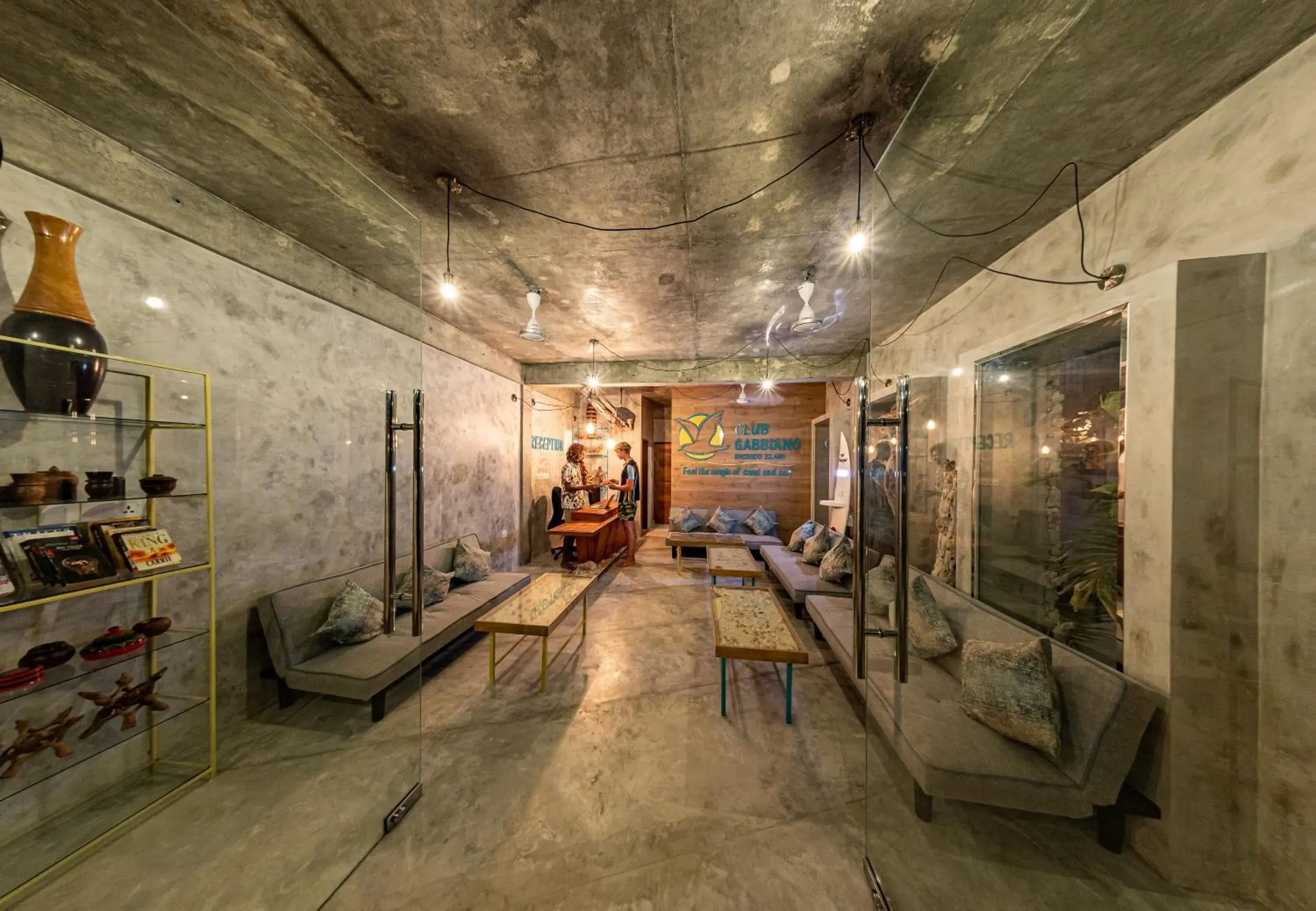 Lobby or reception in Club Gabbiano Lobby or reception in Club Gabbiano