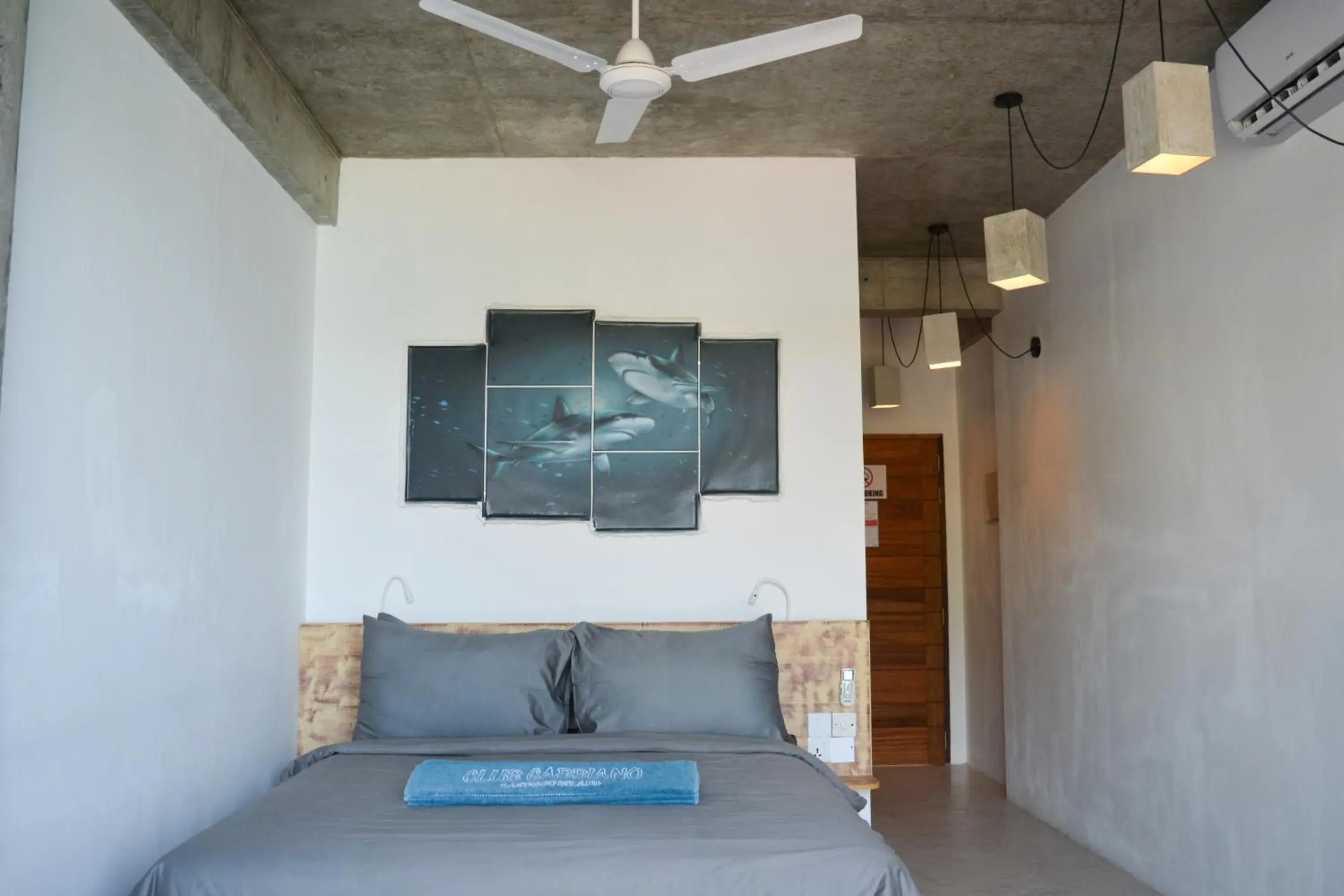 Bedroom, Bed in Club Gabbiano Bedroom, Bed in Club Gabbiano