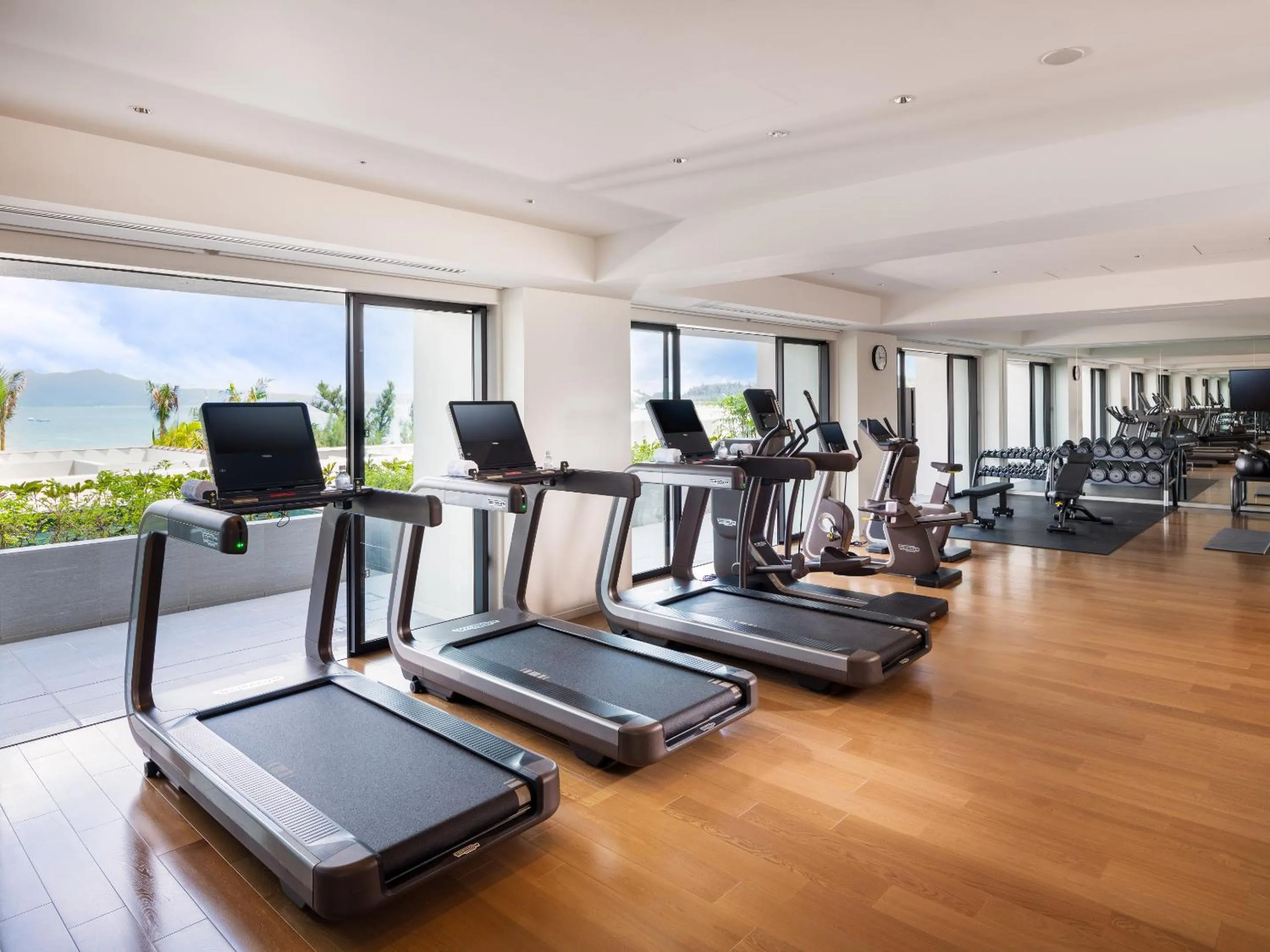 Fitness centre/facilities in Halekulani Okinawa