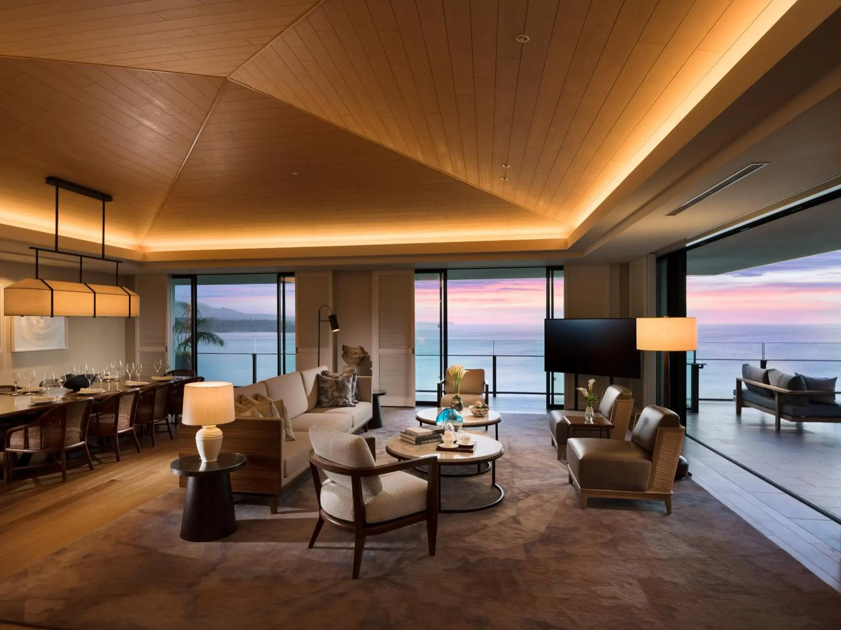 Living room in Halekulani Okinawa Living room in Halekulani Okinawa