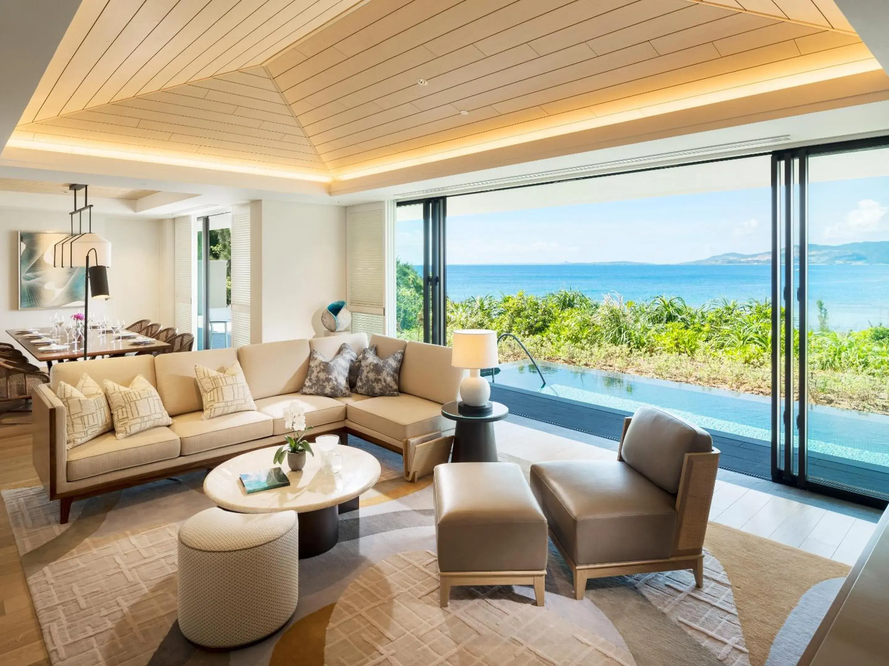 Halekulani Cliff Villa with Private Pool, Natural Hot Spring and Lounge Access in Halekulani Okinawa Halekulani Cliff Villa with Private Pool, Natural Hot Spring and Lounge Access in Halekulani Okinawa