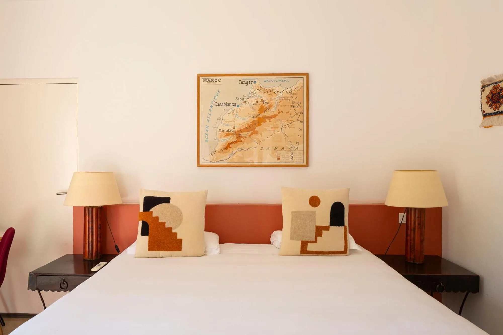 Bedroom, Bed in Hôtel 96