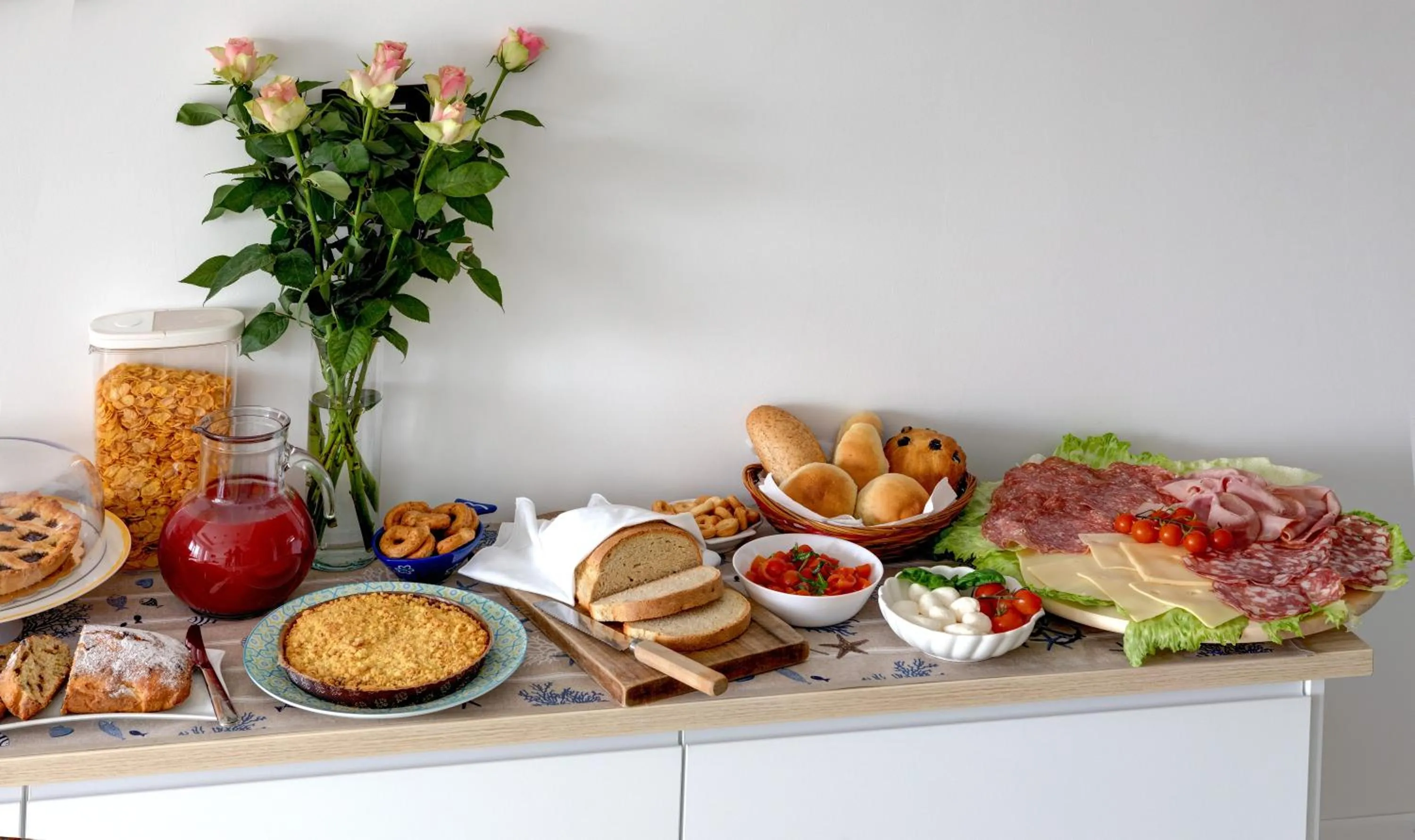 Food and drinks in B&B Rocamatura - Adults only