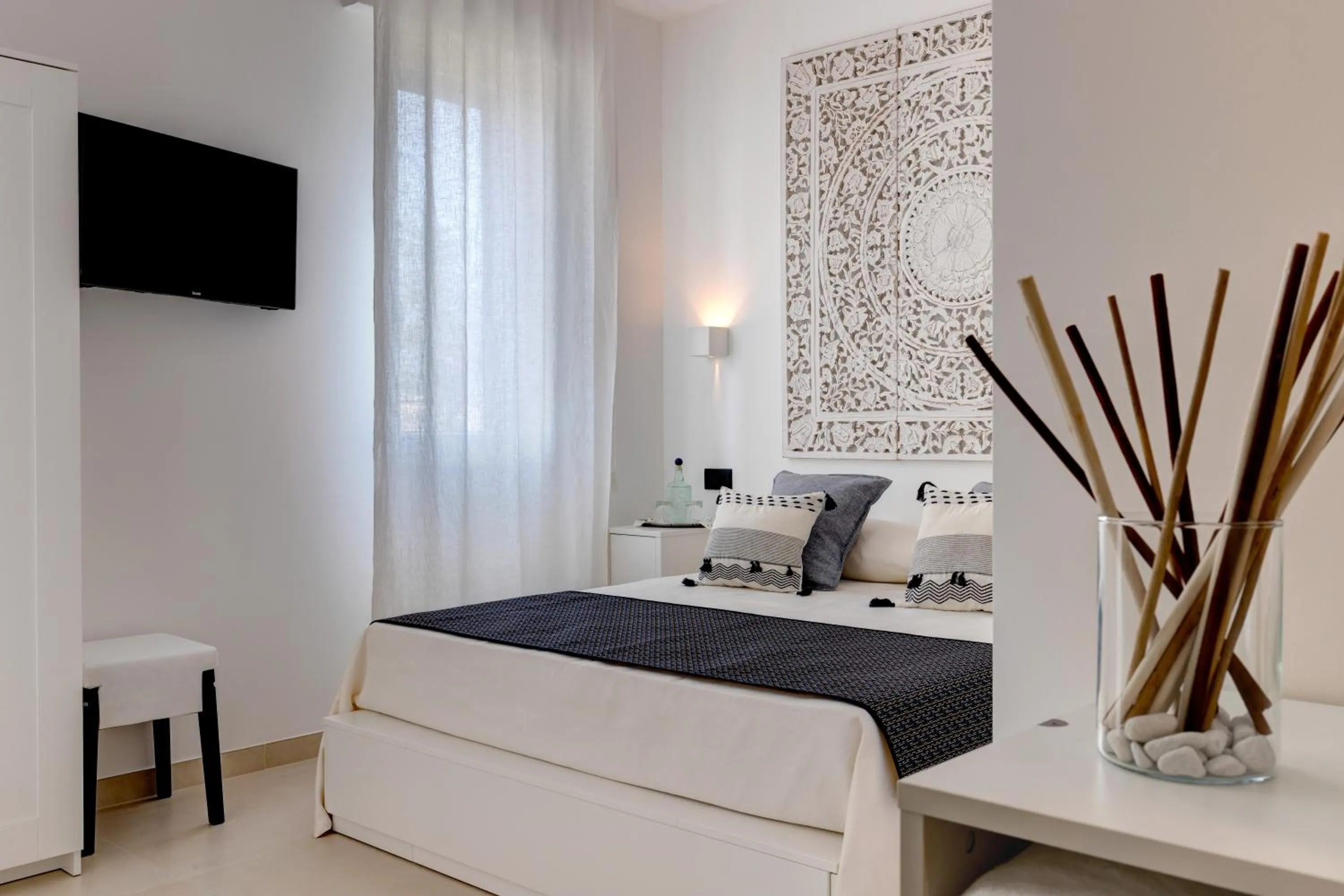 Bed in B&B Rocamatura - Adults only