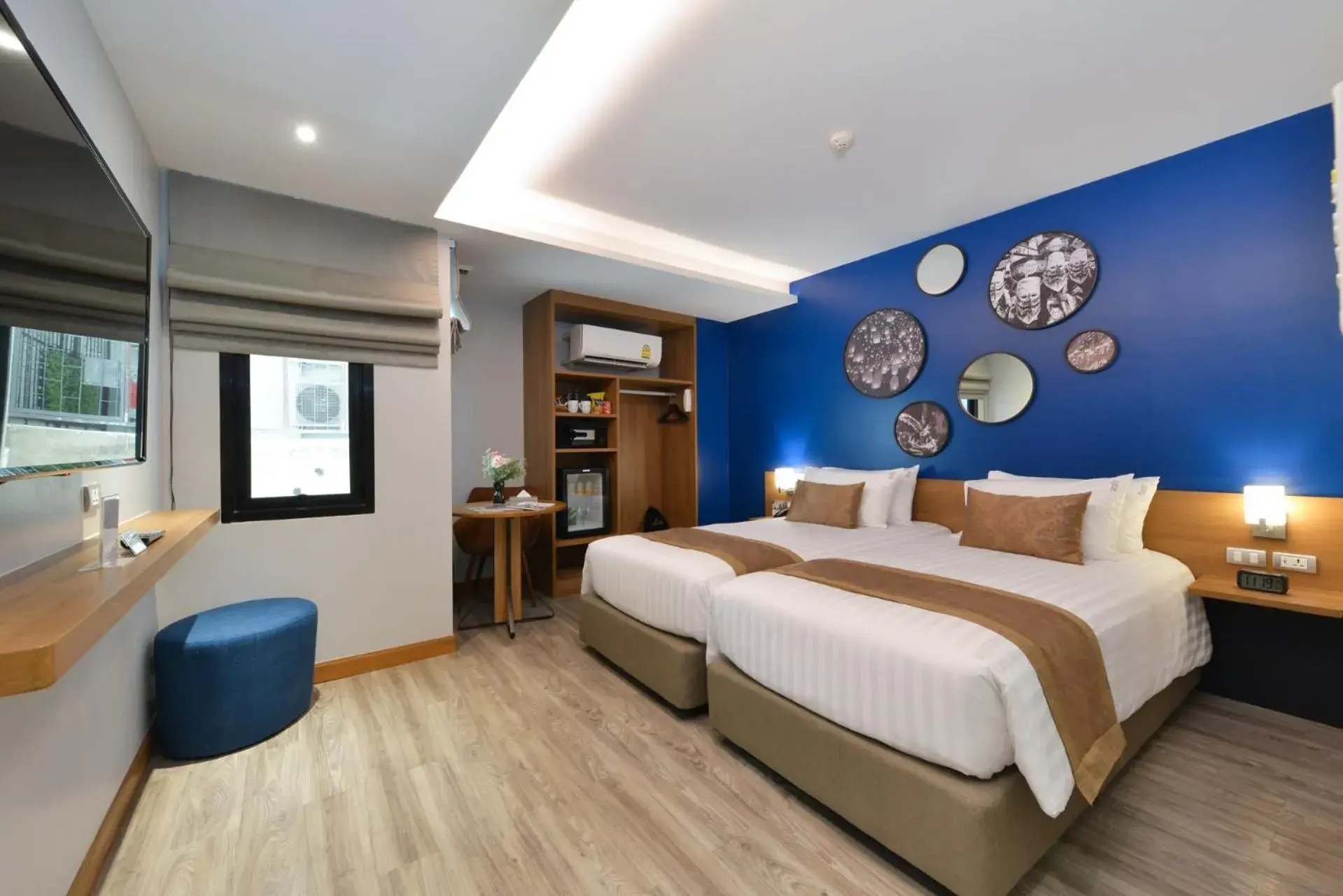 Premier Twin Room in Aspira One Sutthisan Premier Twin Room in Aspira One Sutthisan
