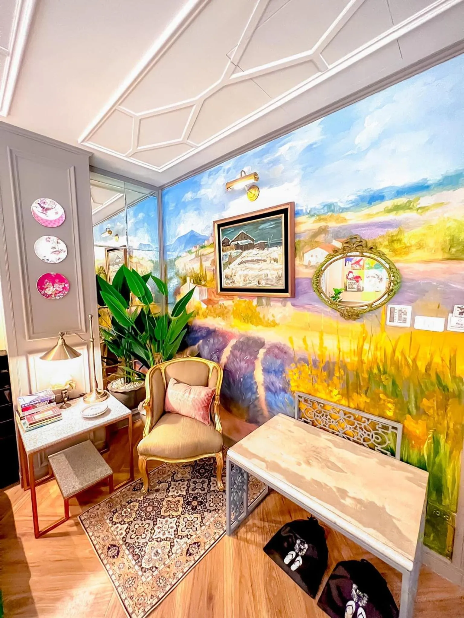 Seating area in Yuu Hotel Ubon Ratchathani