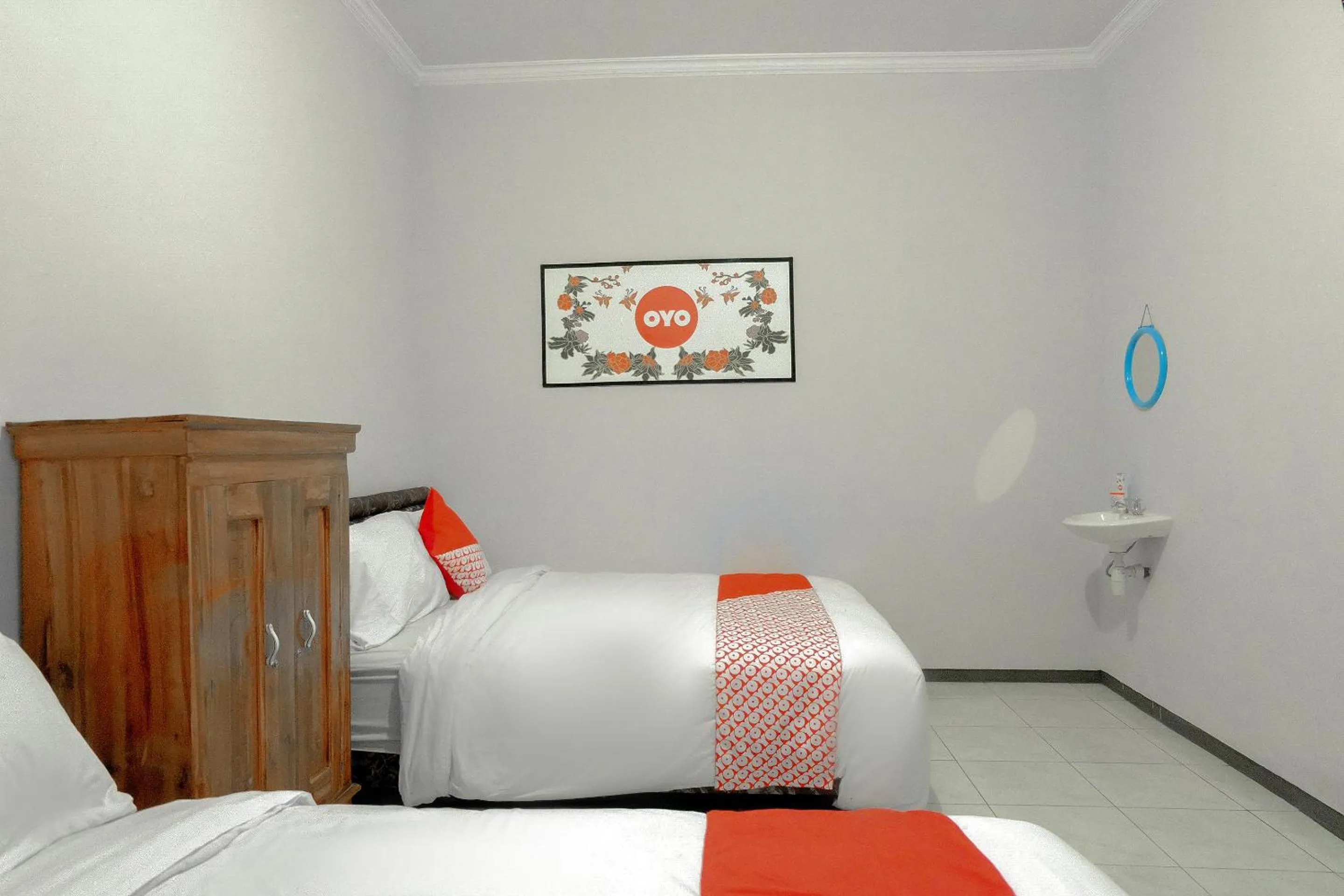 Bedroom in OYO 605 Queen Homestay