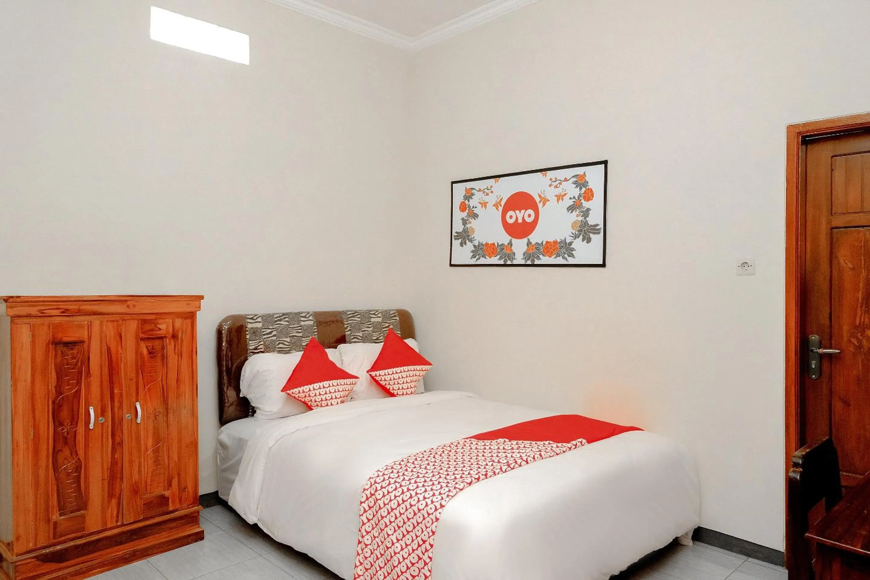 Bedroom in OYO 605 Queen Homestay