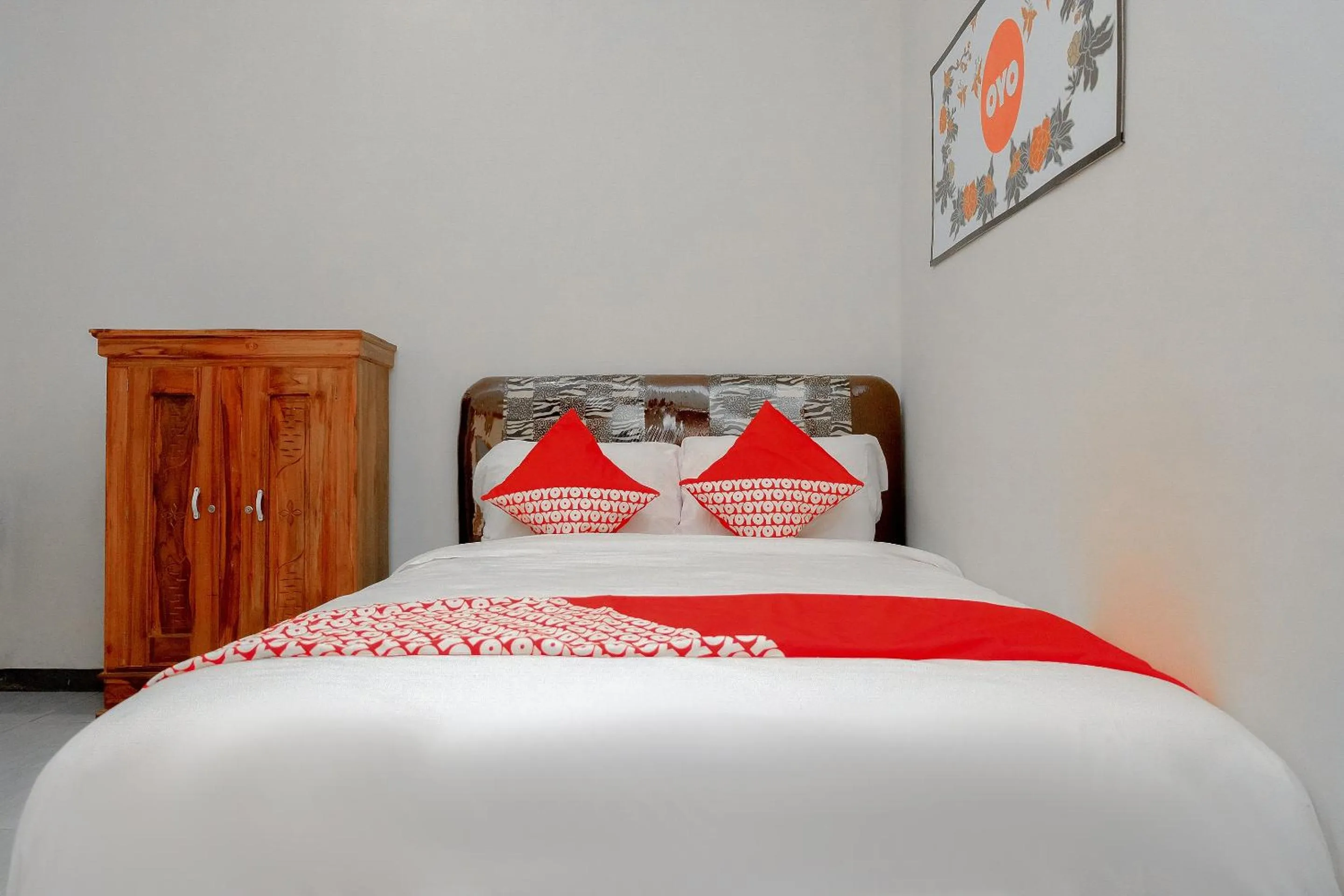 Bedroom in OYO 605 Queen Homestay