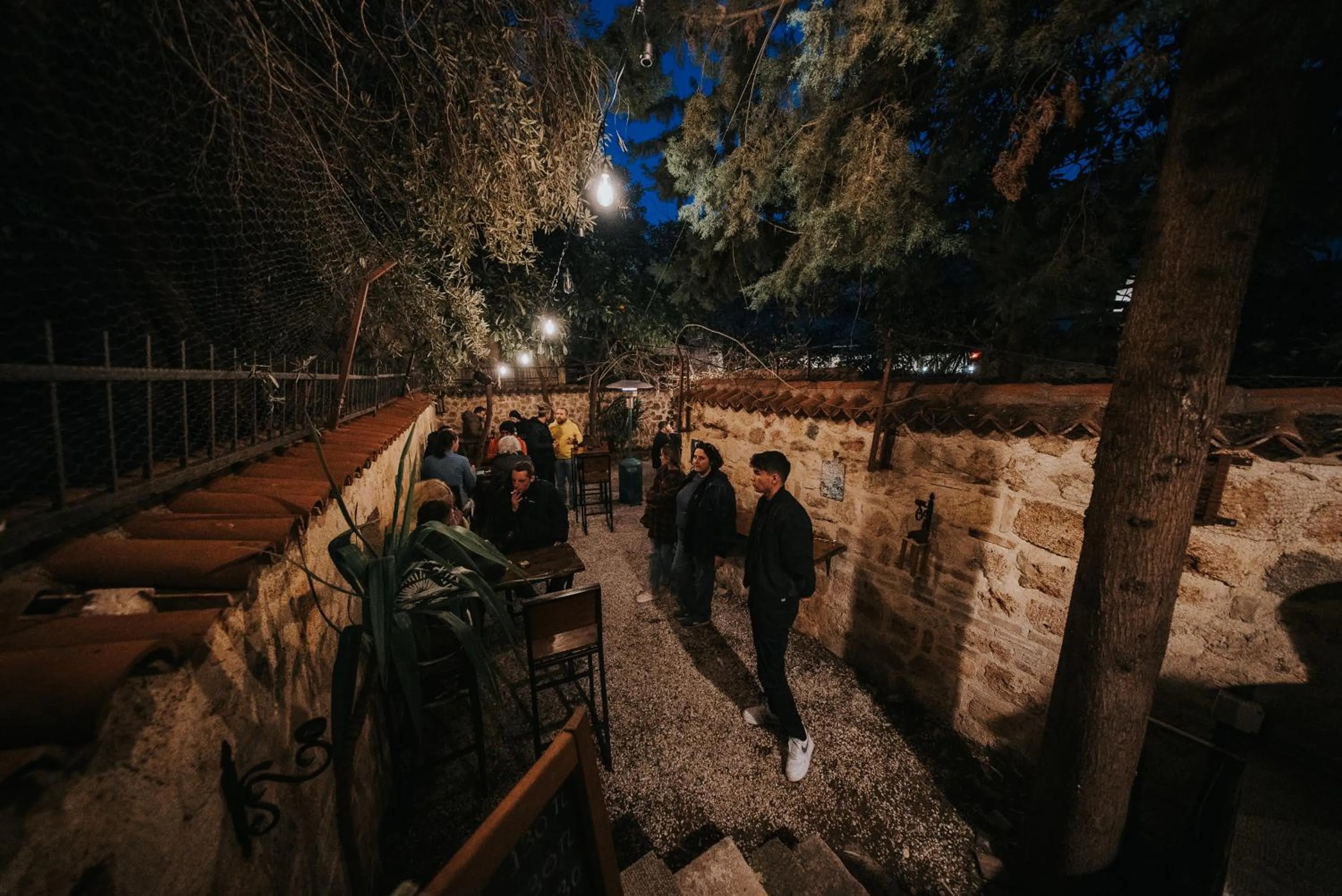 Night in Kuyu Beergarden Hostel