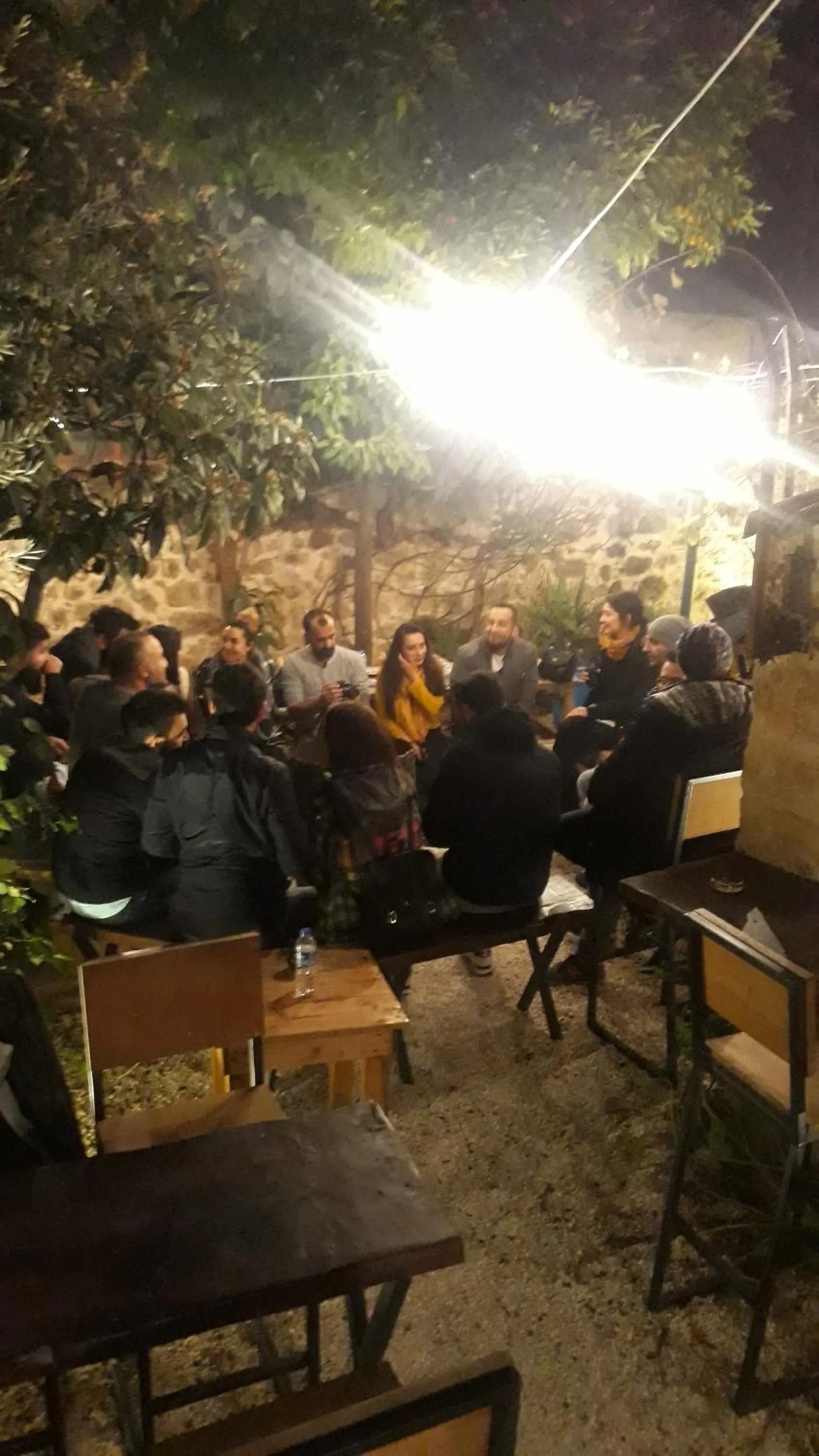 People in Kuyu Beergarden Hostel