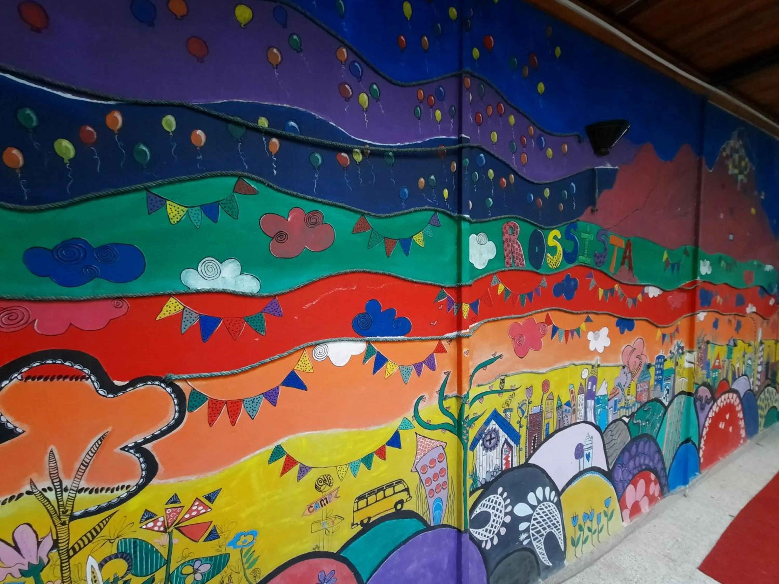 Garden in Kuyu Beergarden Hostel