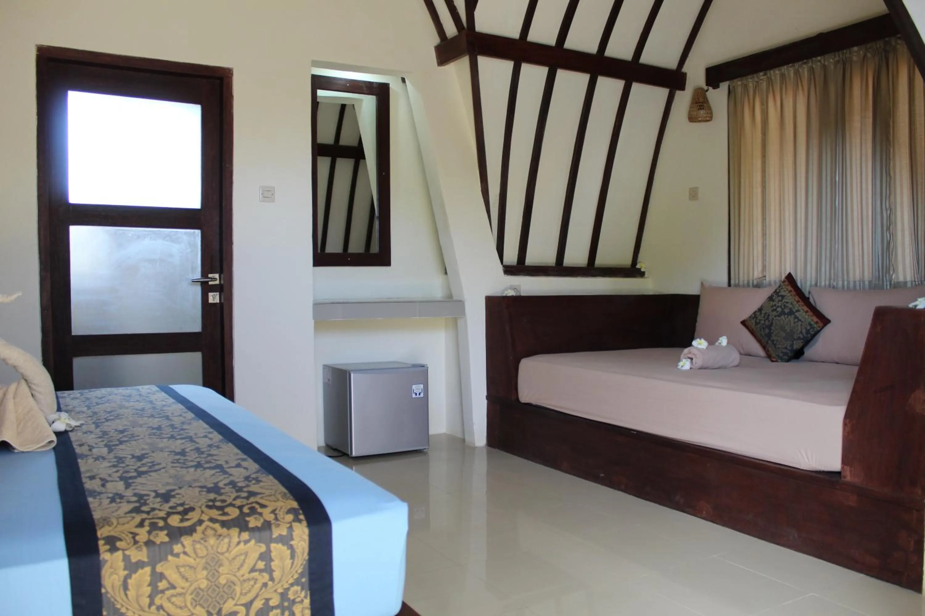 Bed in D'Gilian Bungalow