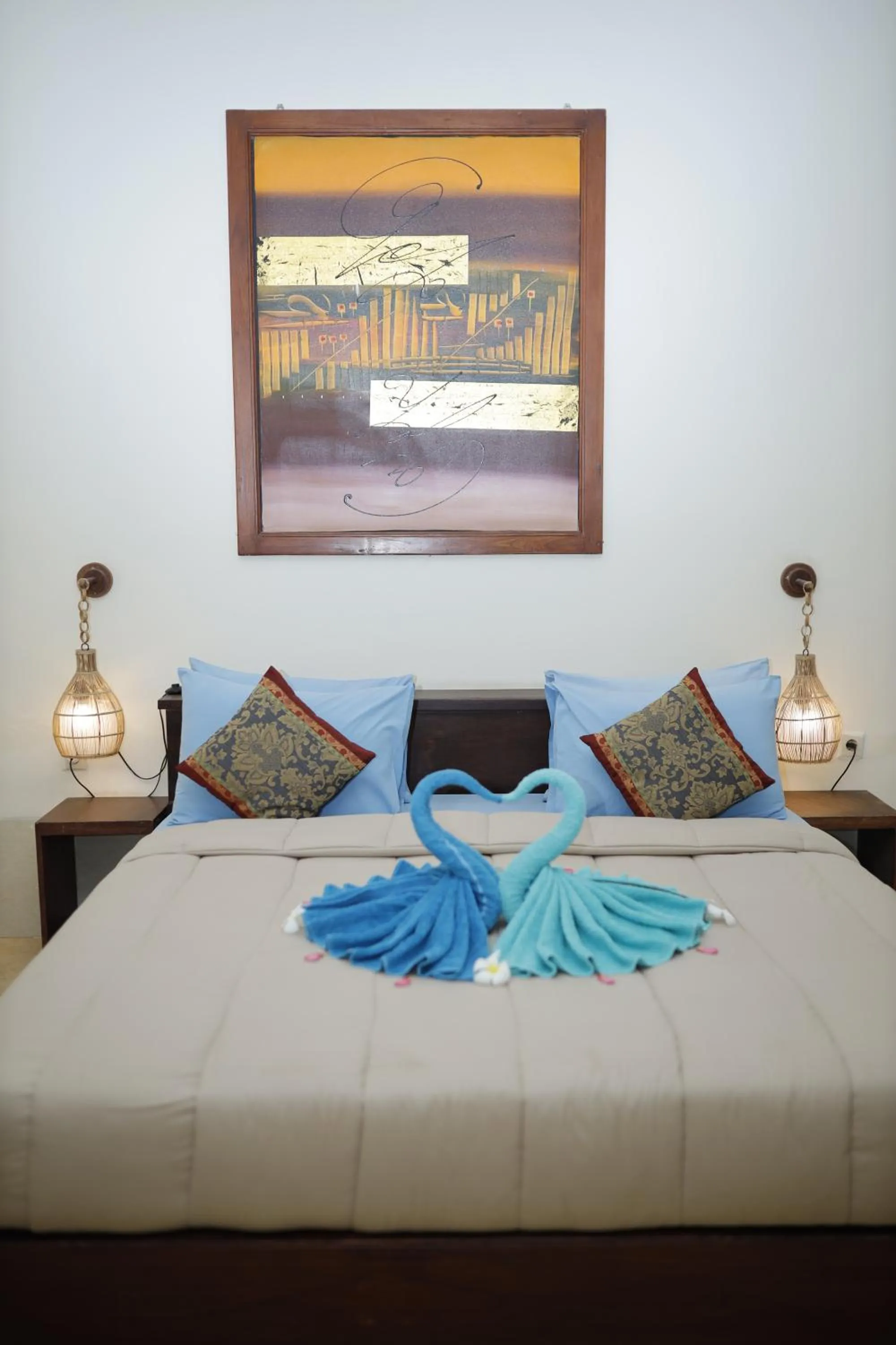 Bed in D'Gilian Bungalow