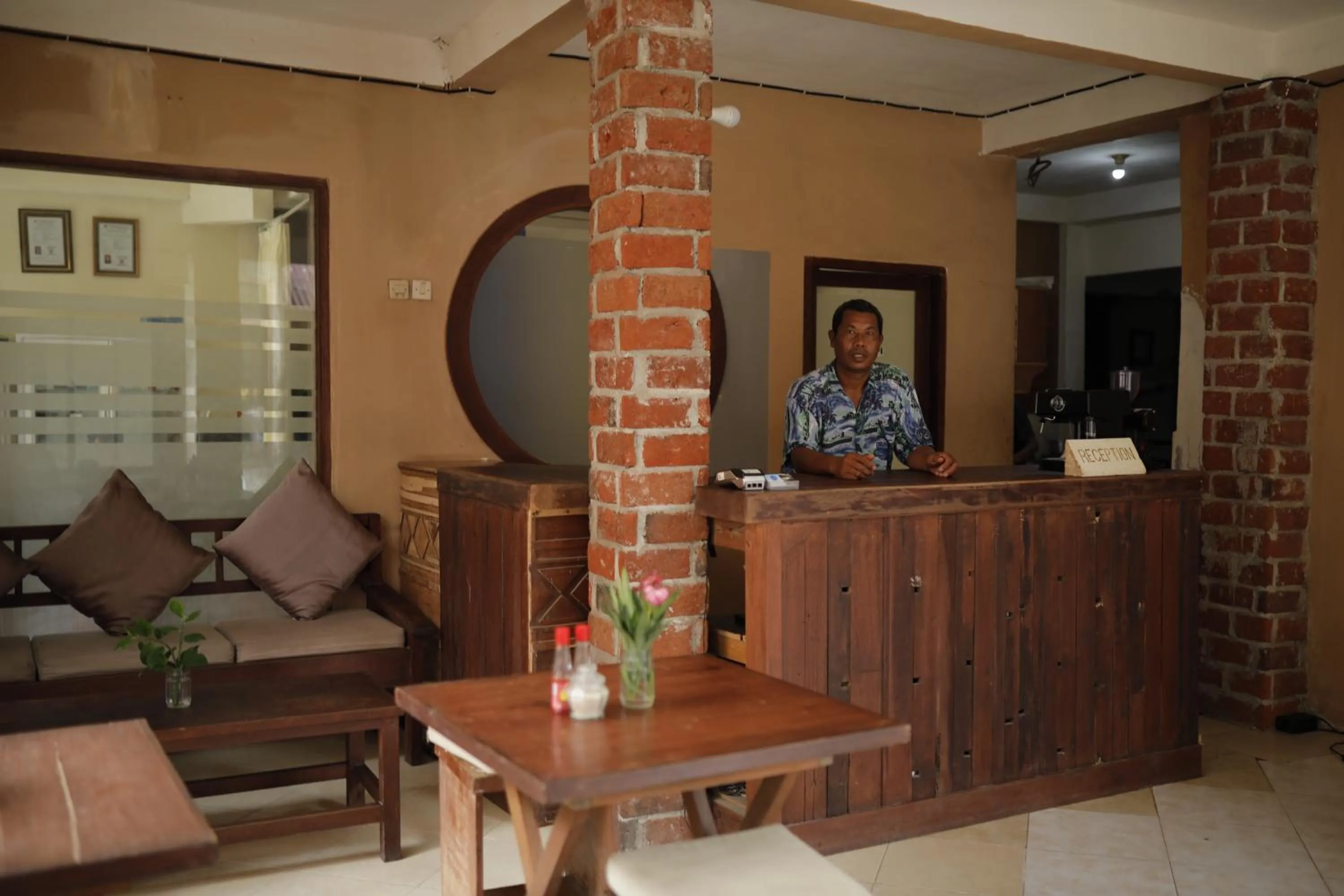 Lobby or reception in D'Gilian Bungalow