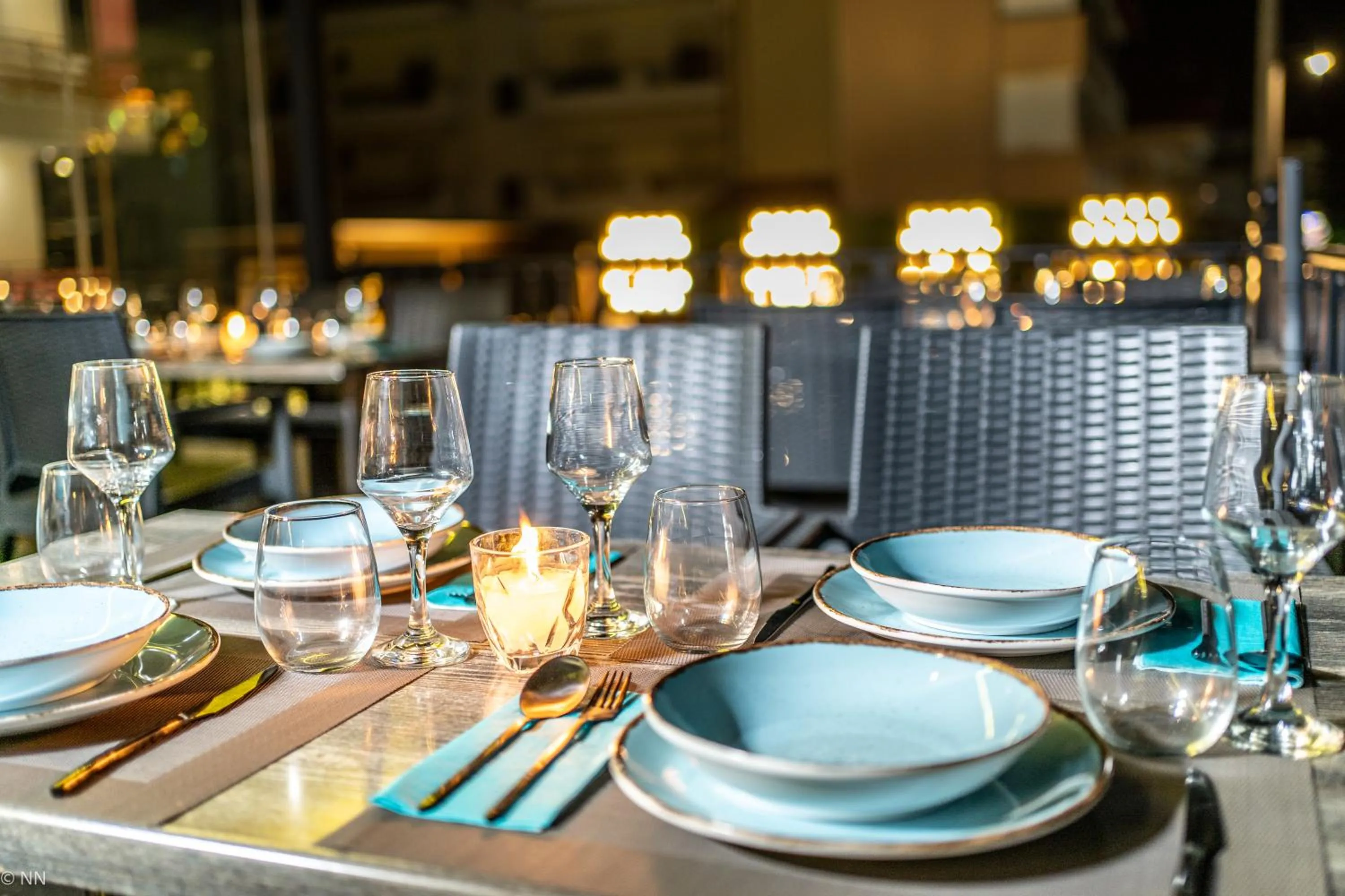 Restaurant/places to eat in Dafni Plus Hotel