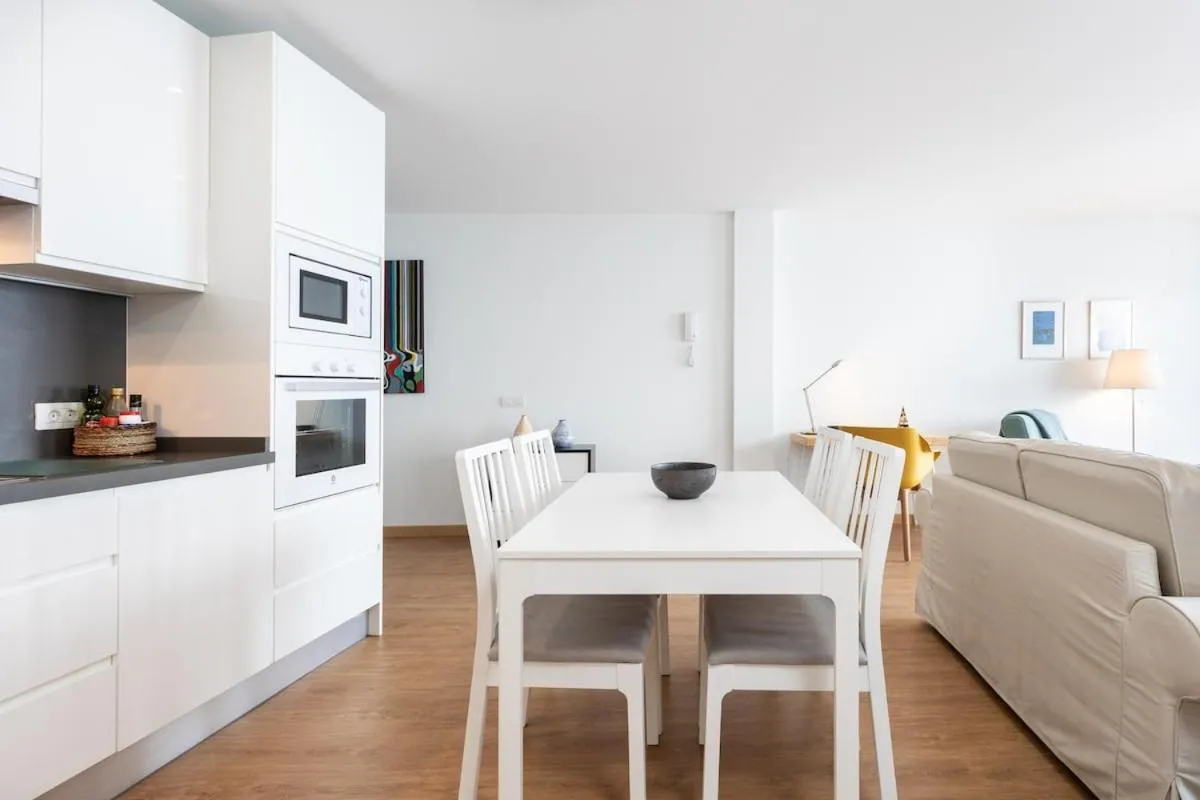 Kitchen or kitchenette in El Balcón del Muelle