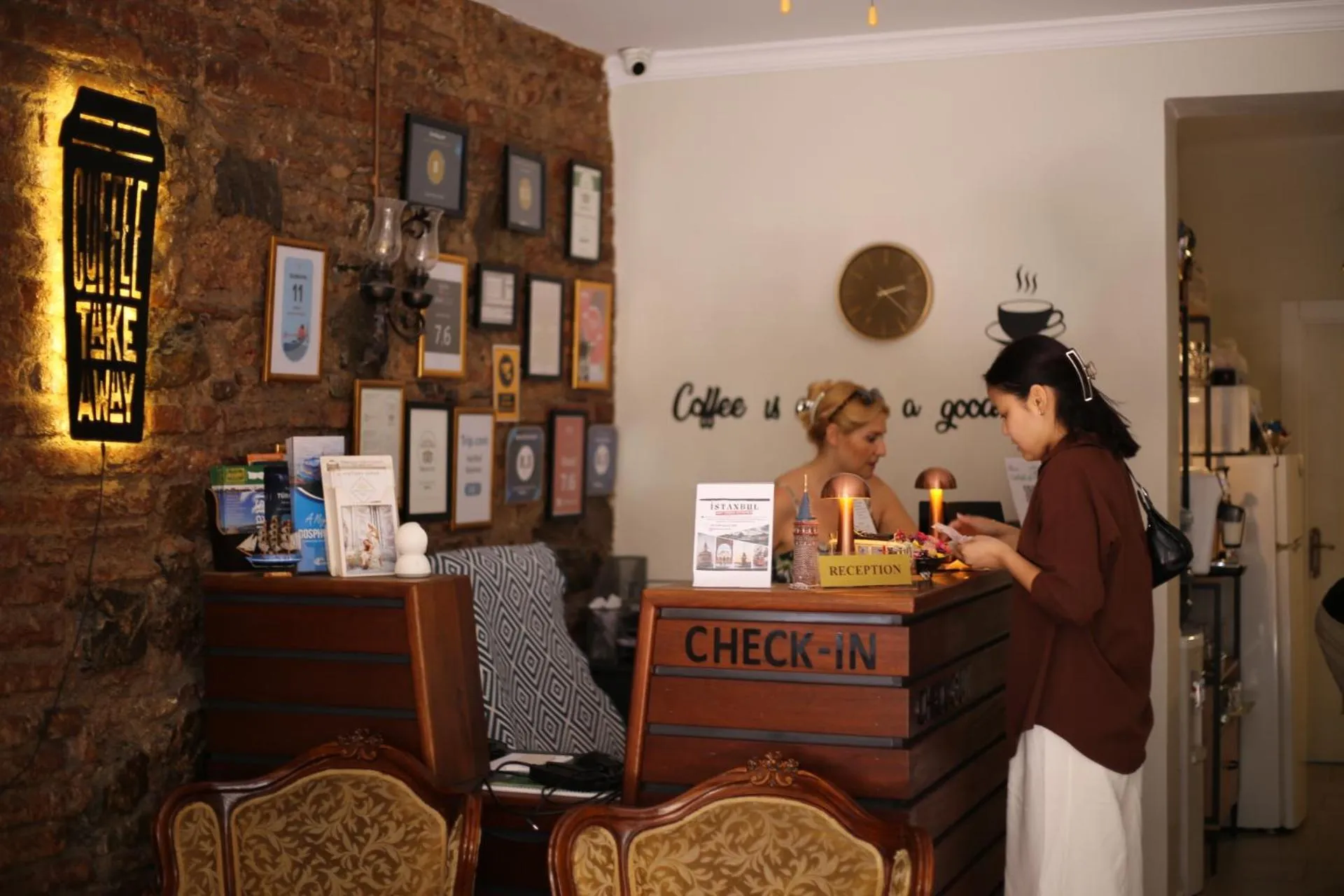 Lobby or reception in New Pera