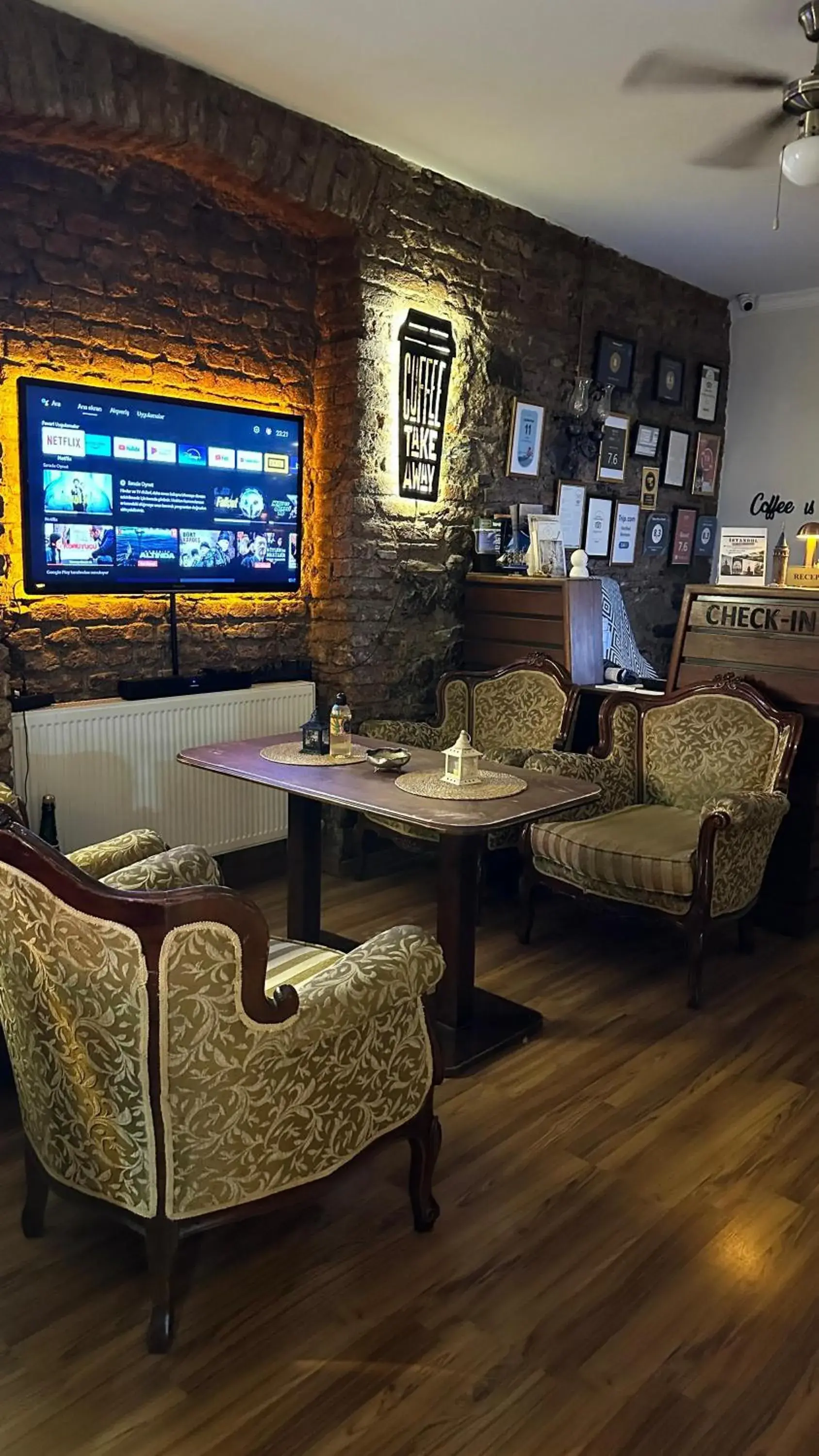 Lobby or reception in New Pera Lobby or reception in New Pera