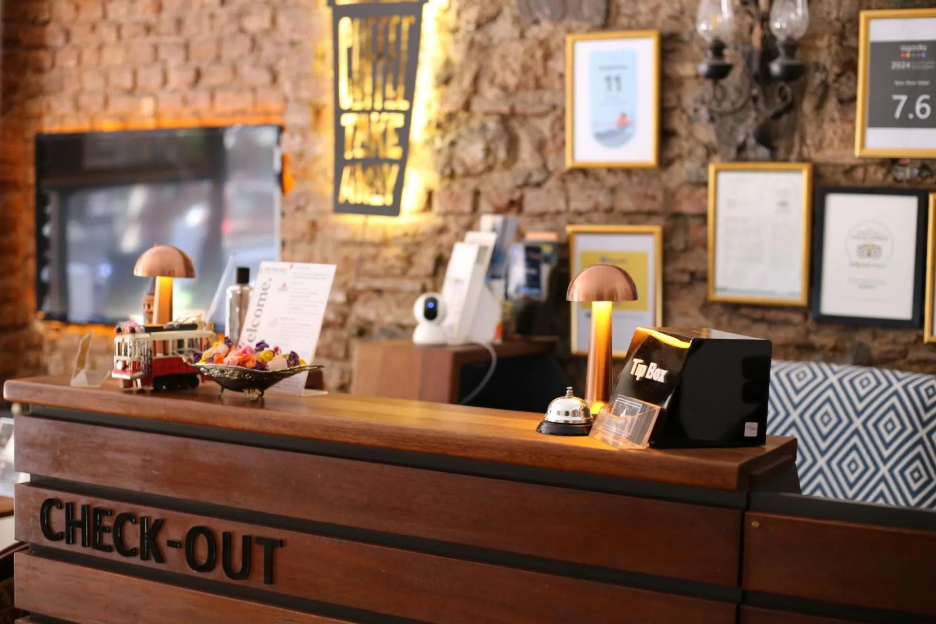 Lobby or reception in New Pera