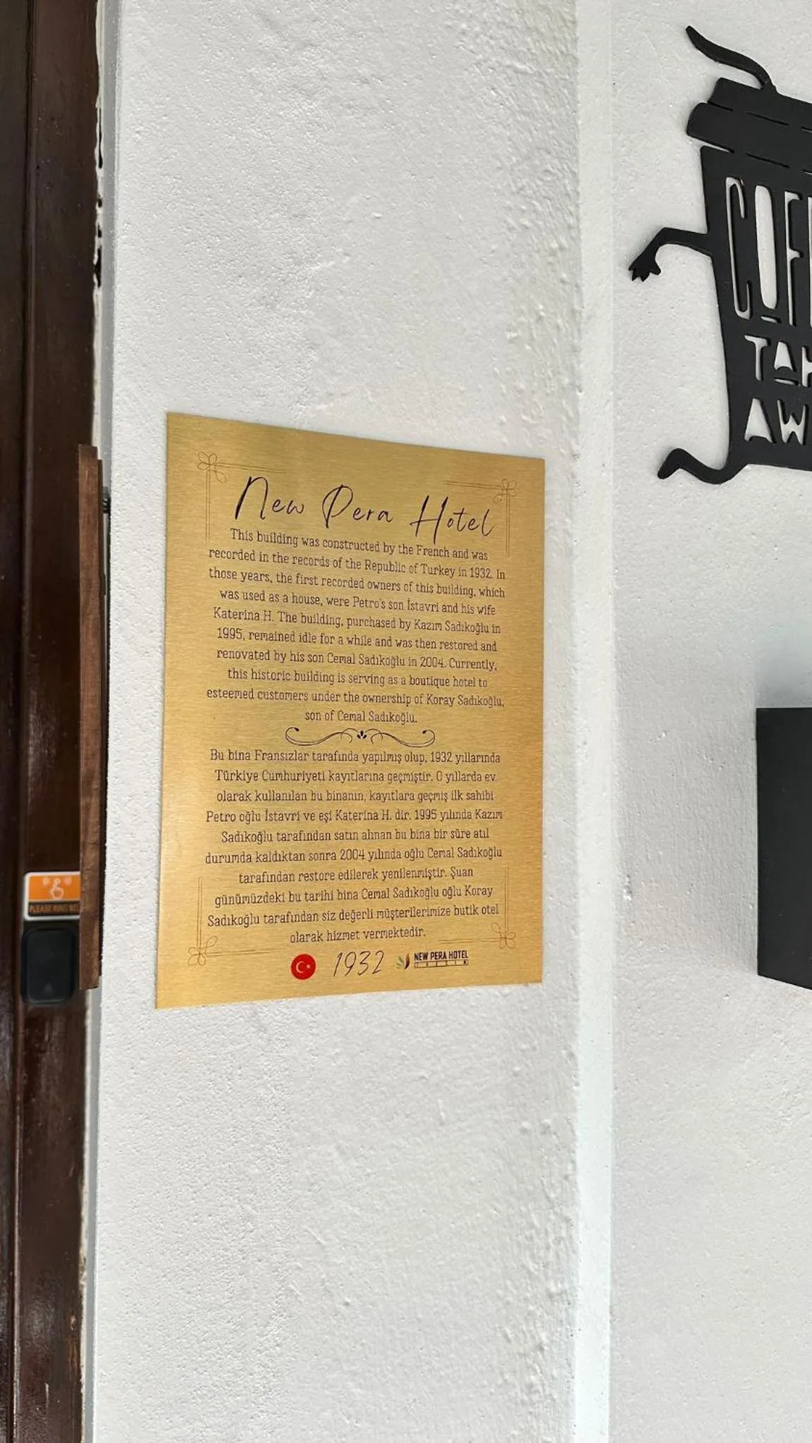 Property building in New Pera