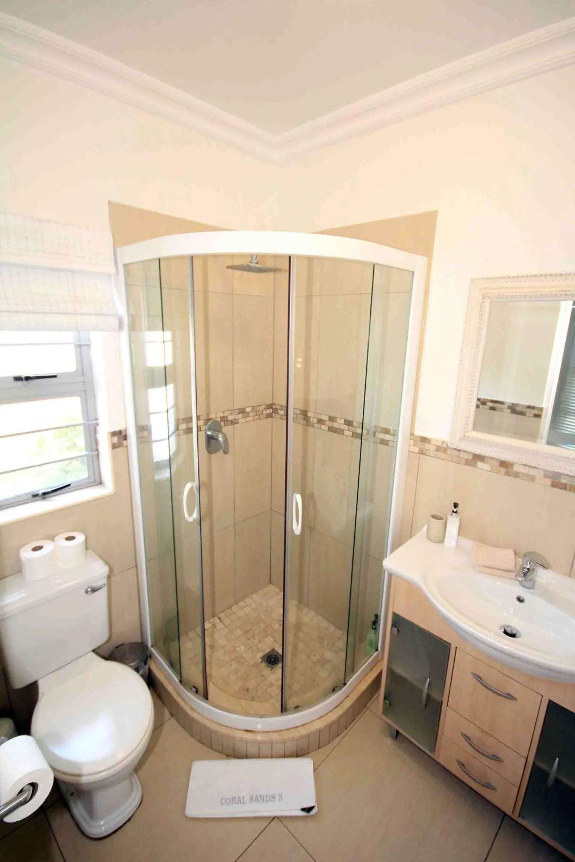 Bathroom in Fairlight Beach House
