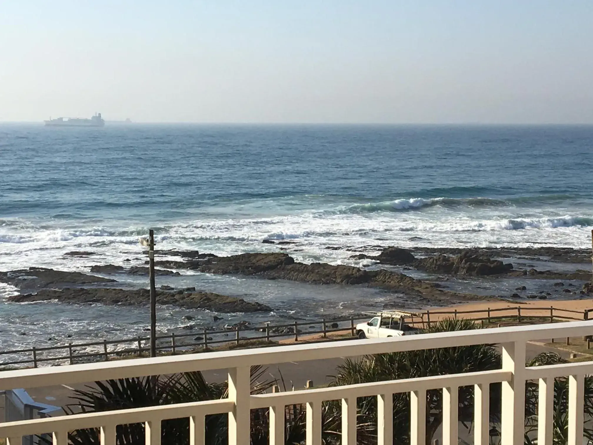 Sea view in Fairlight Beach House Sea view in Fairlight Beach House