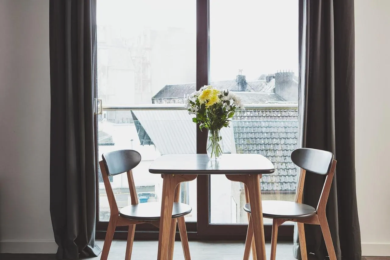 Dining area in The Ranald Apartments