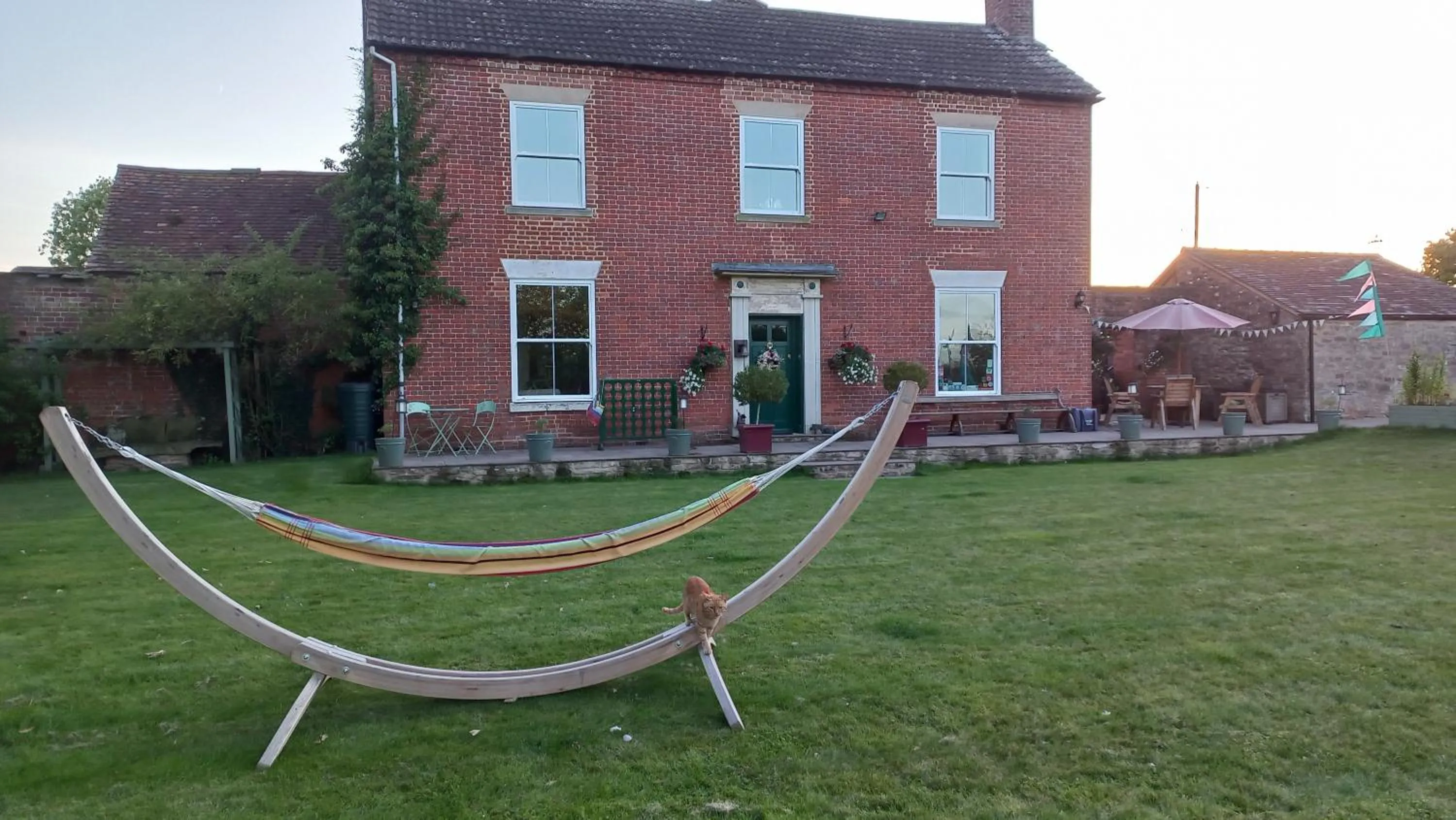 Garden in Broome Park Farm B&B