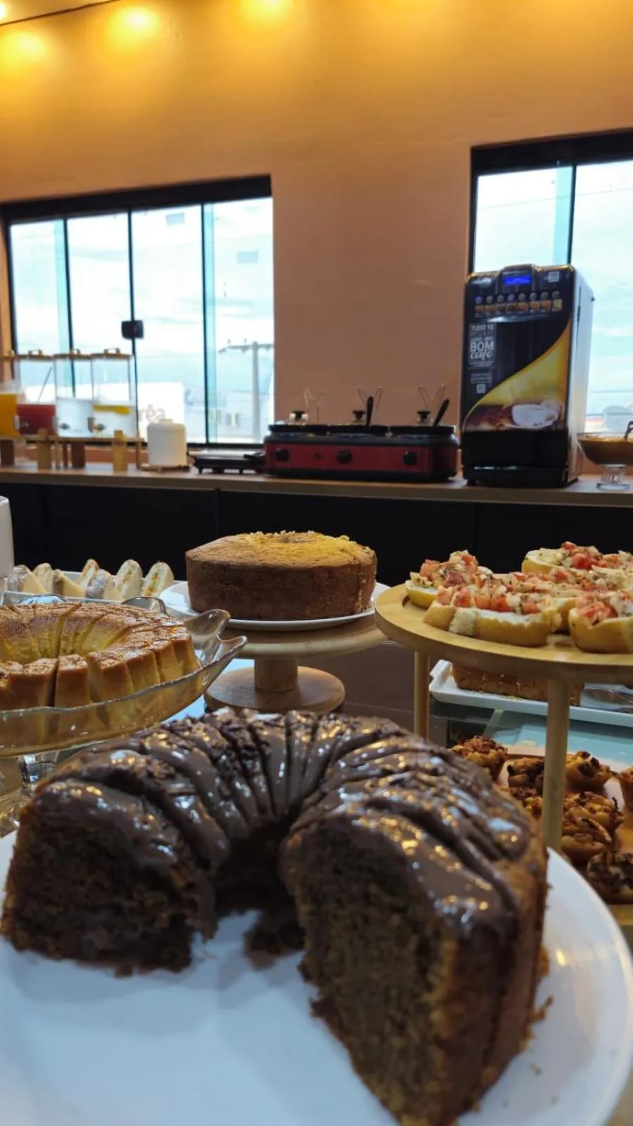 Buffet breakfast in Hotel Mirage