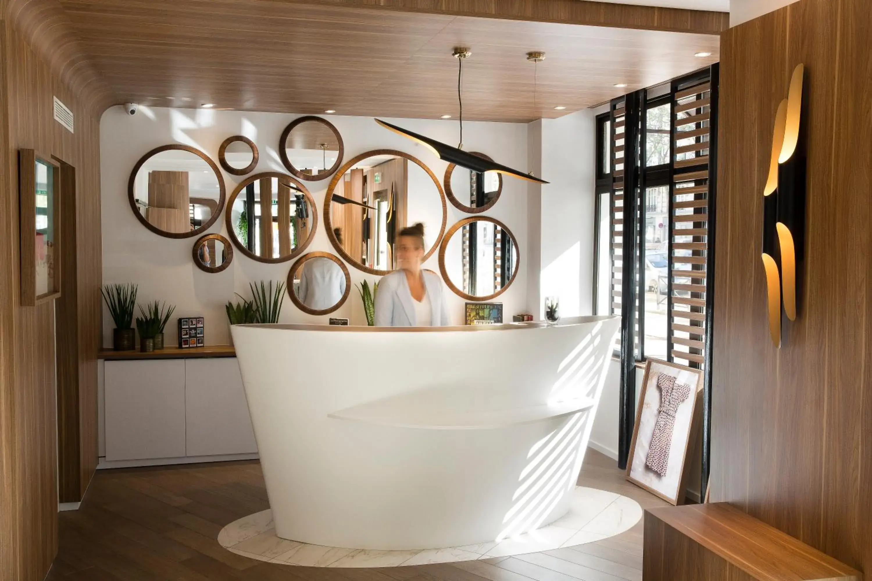 Lobby or reception in Hôtel Eiffel Turenne Lobby or reception in Hôtel Eiffel Turenne