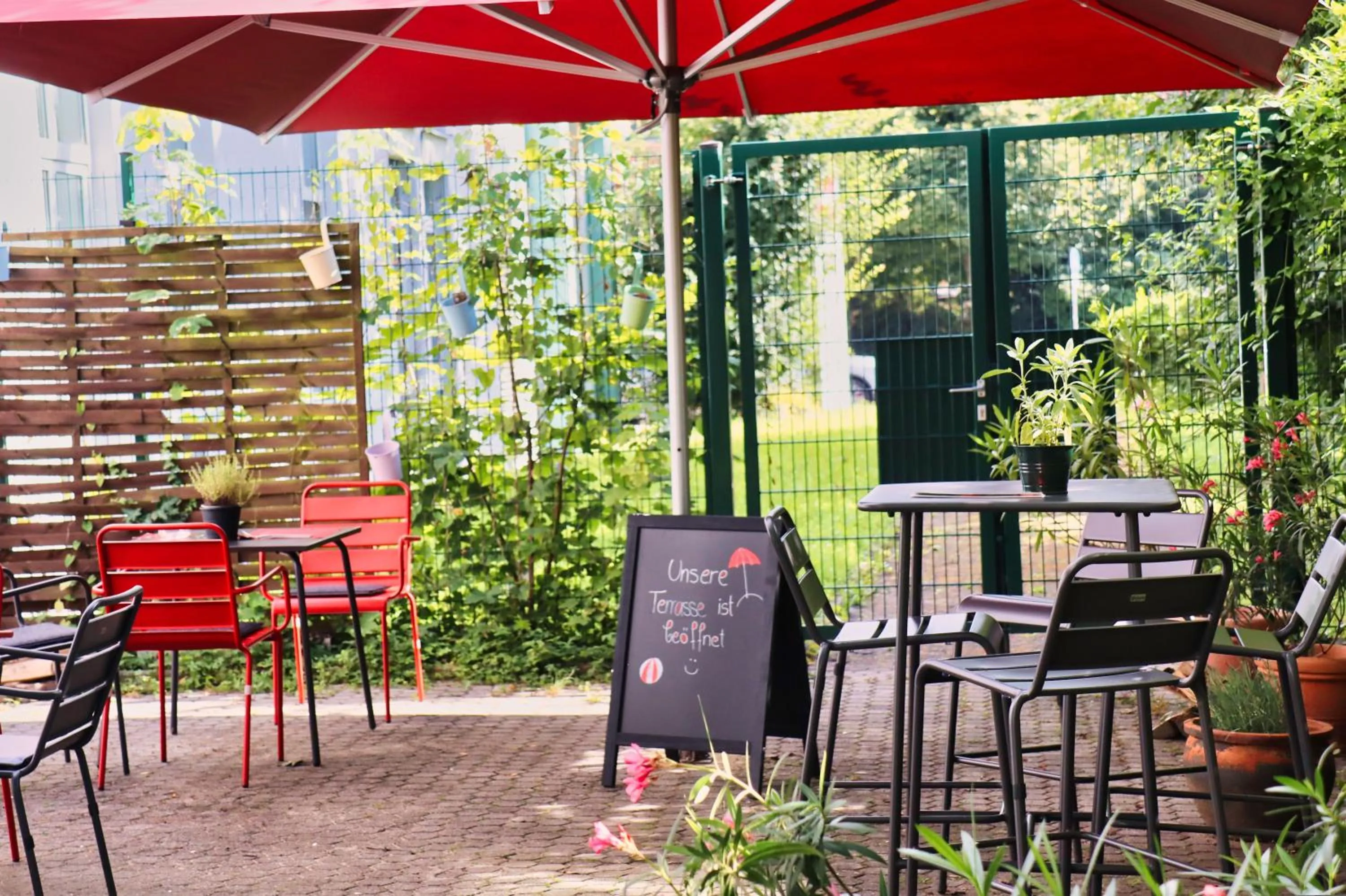 Balcony/Terrace in ibis Hotel Regensburg City