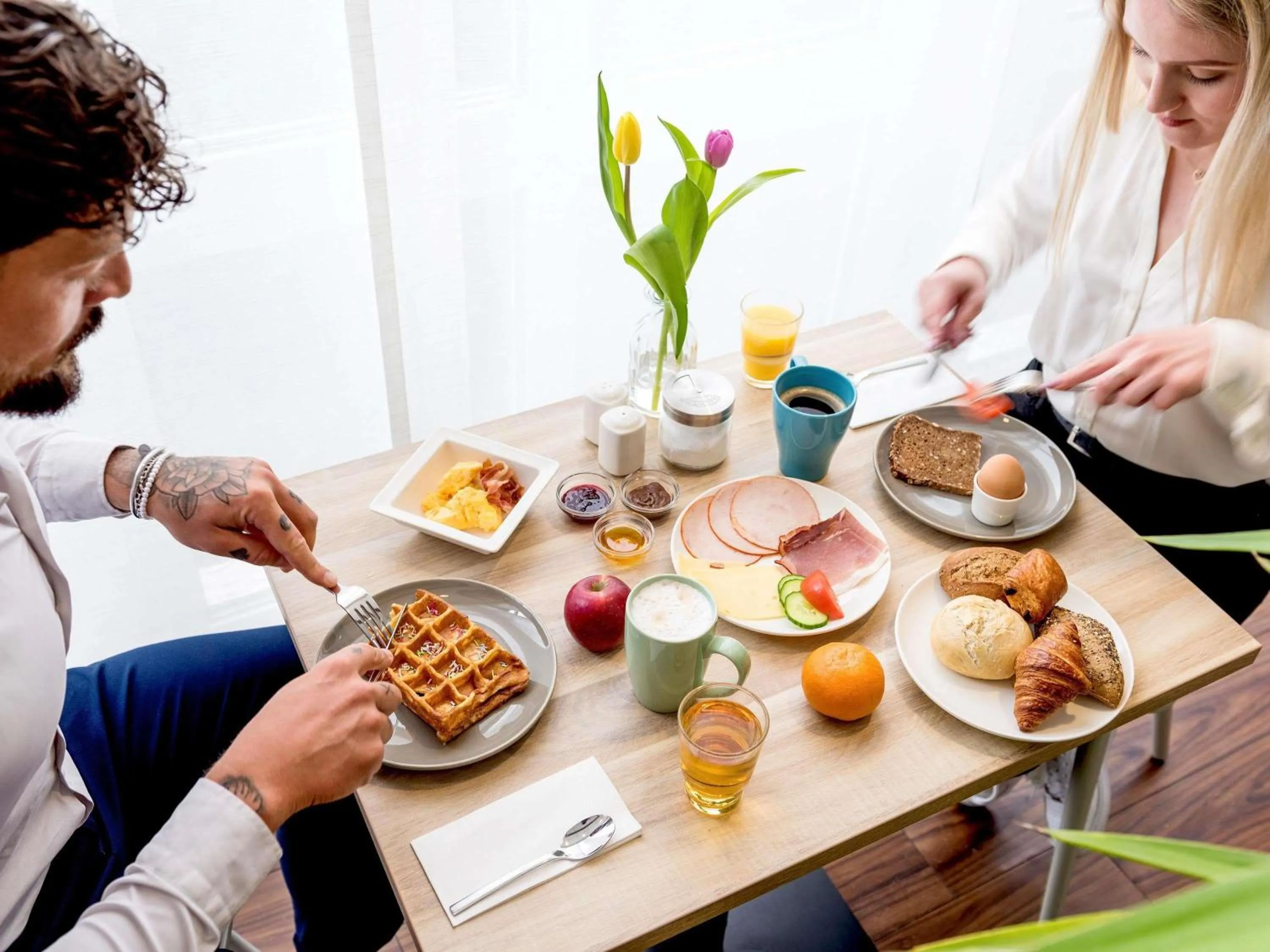 Breakfast in ibis Hotel Regensburg City