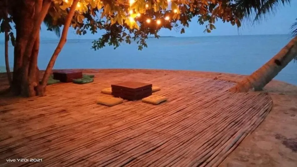 Patio in Mecaja Beach House