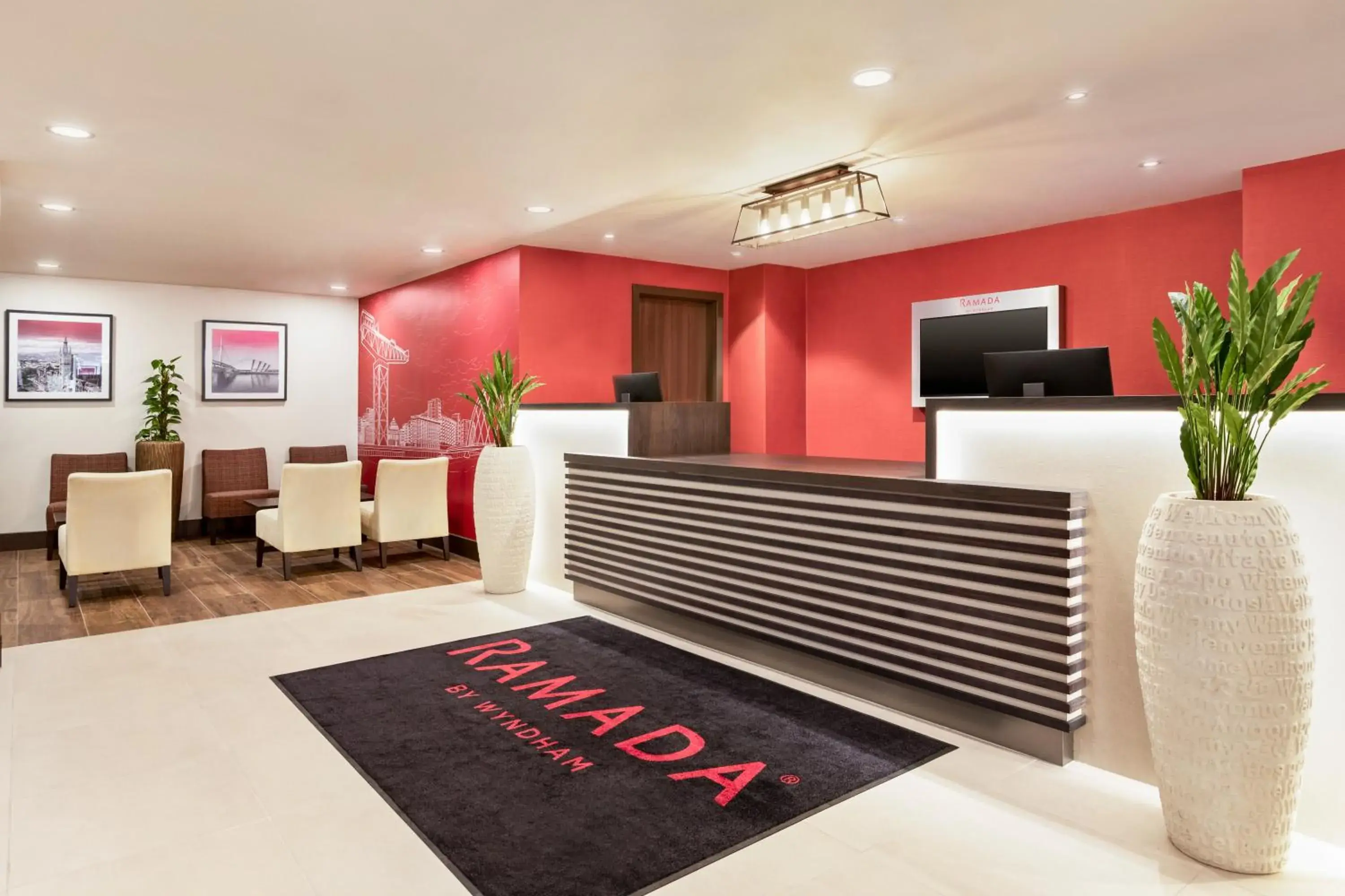 Lobby or reception in Ramada East Kilbride Lobby or reception in Ramada East Kilbride