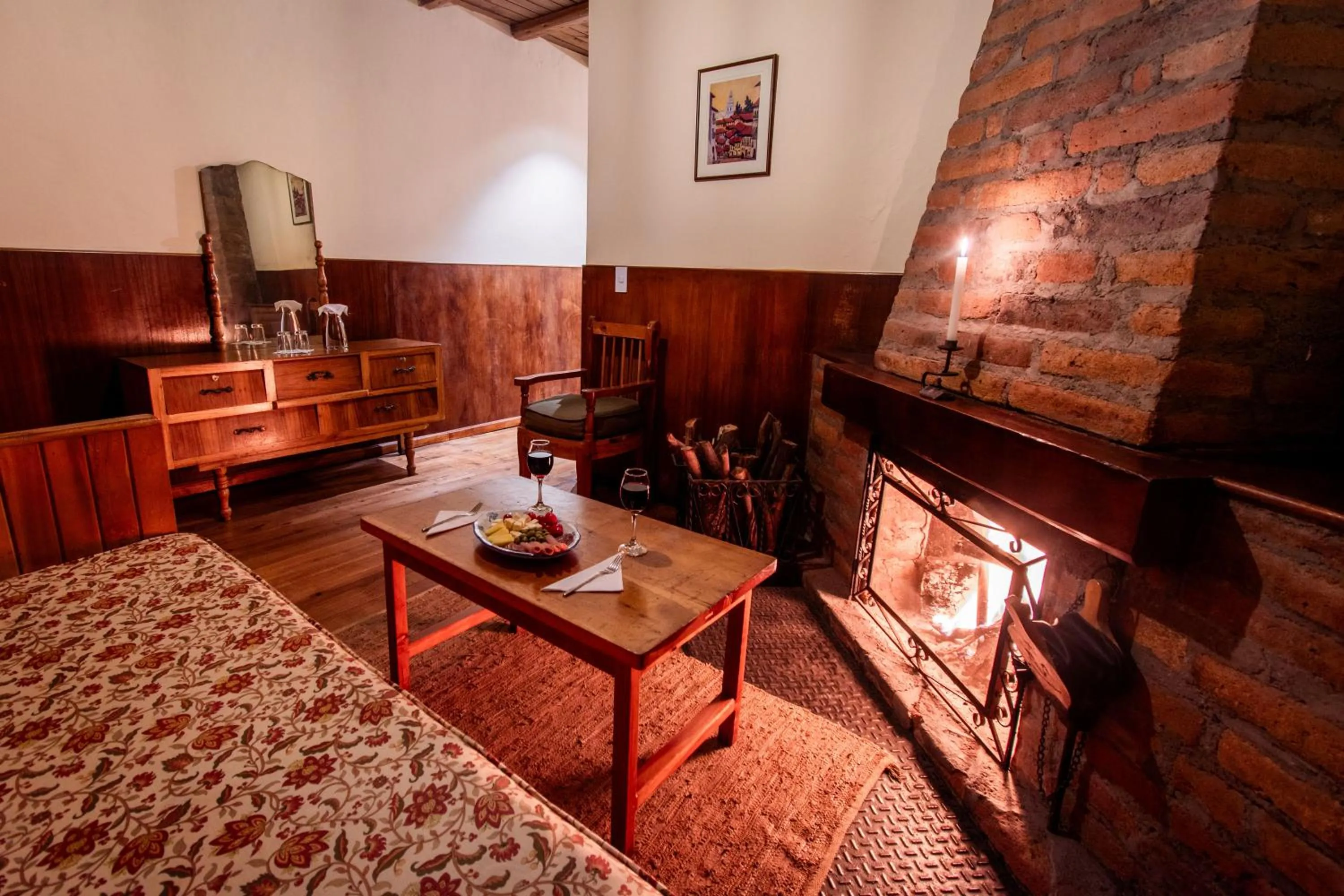 Living room in Hacienda La Cienega