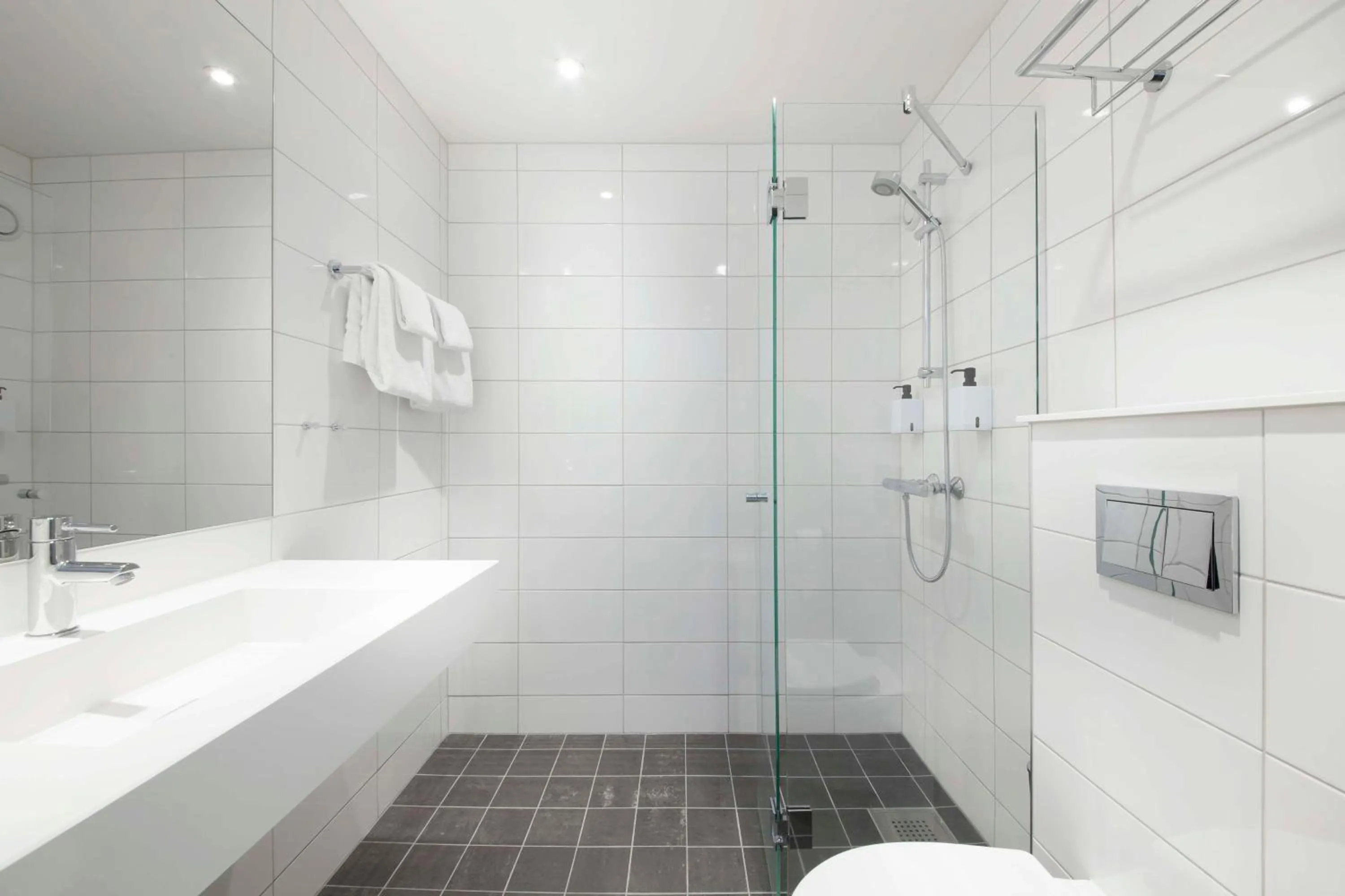 Bedroom in Scandic Sjølyst