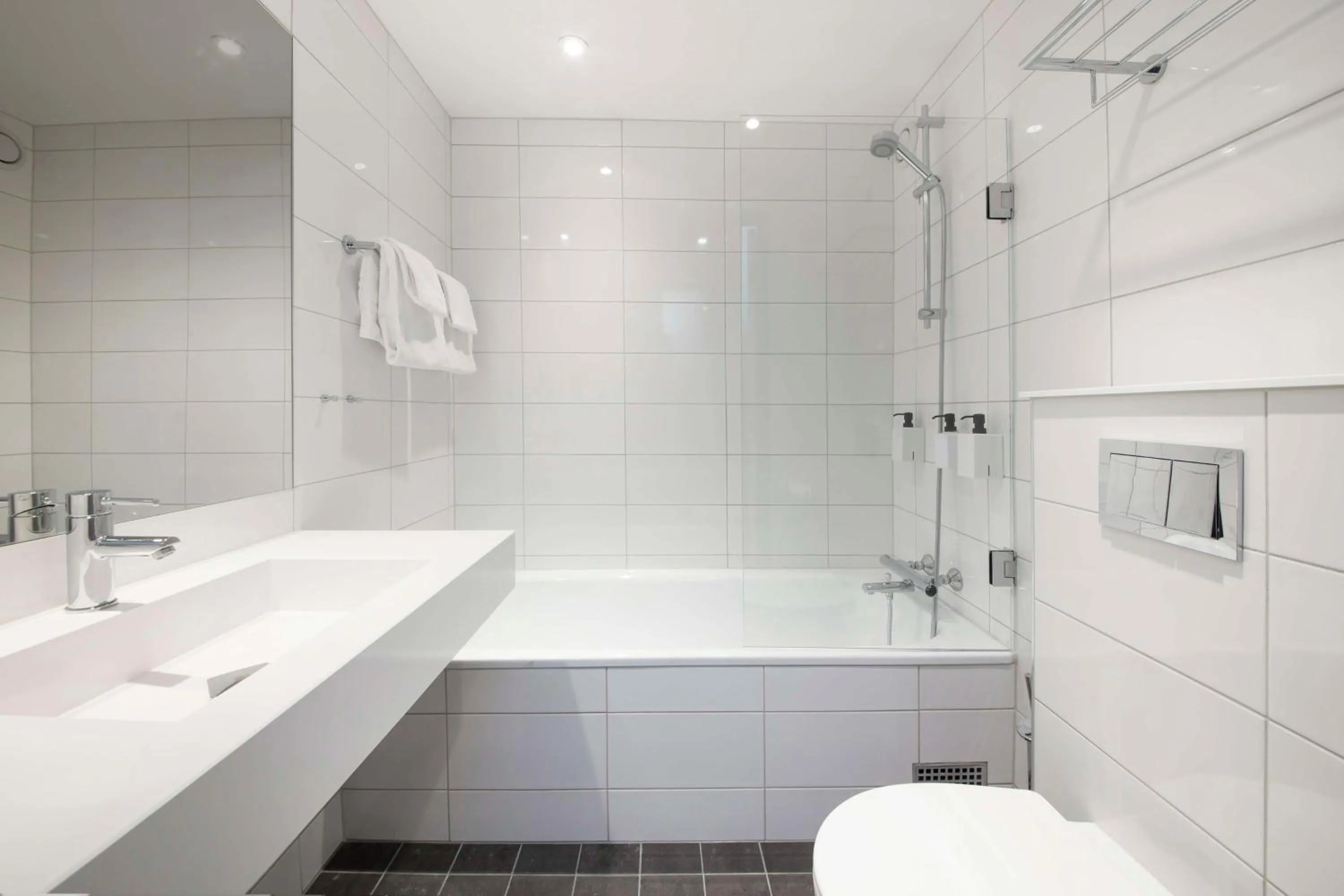 Bedroom in Scandic Sjølyst