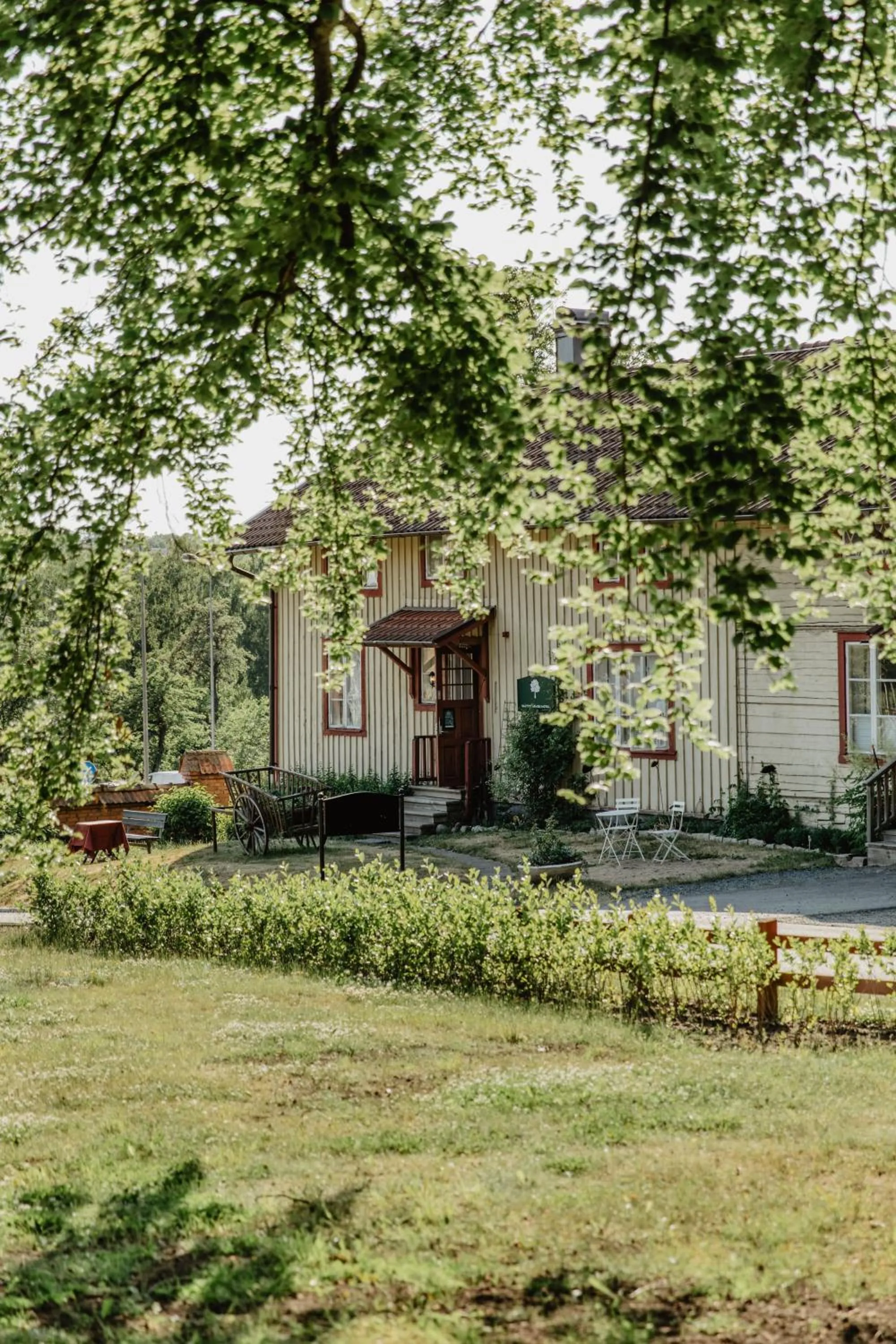 Facade/entrance in Slottsparken Motel