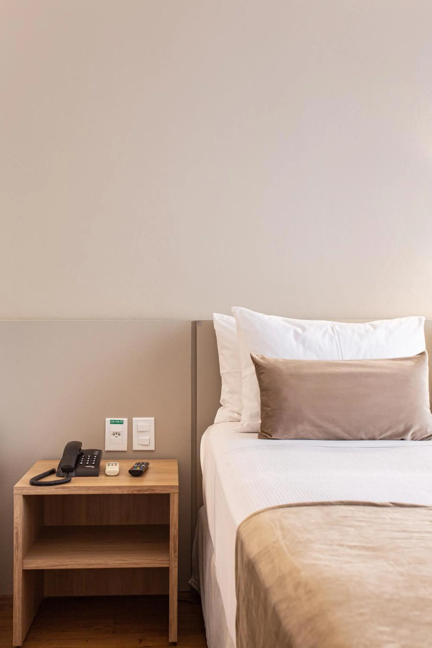 Bed in Jandaia Turismo Hotel