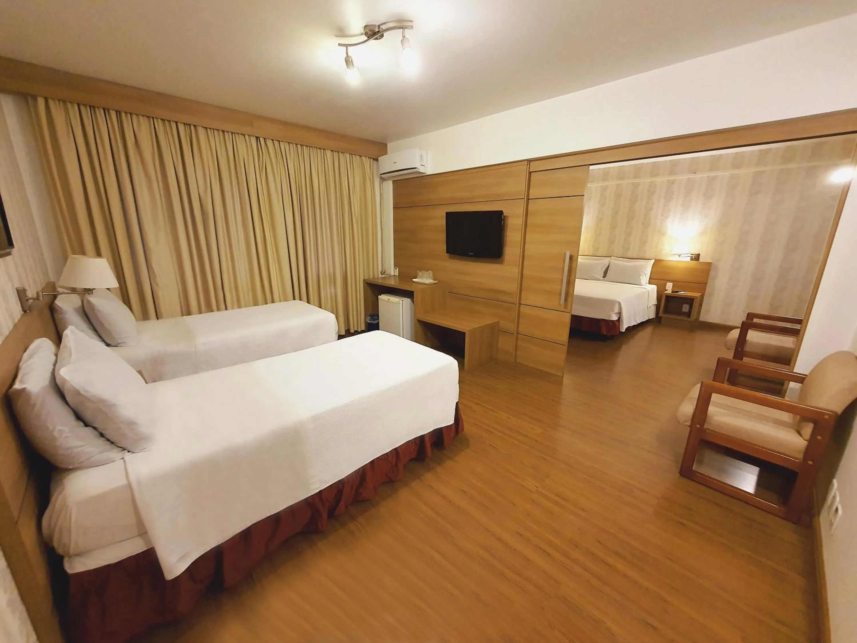 Bedroom, Bed in Jandaia Turismo Hotel