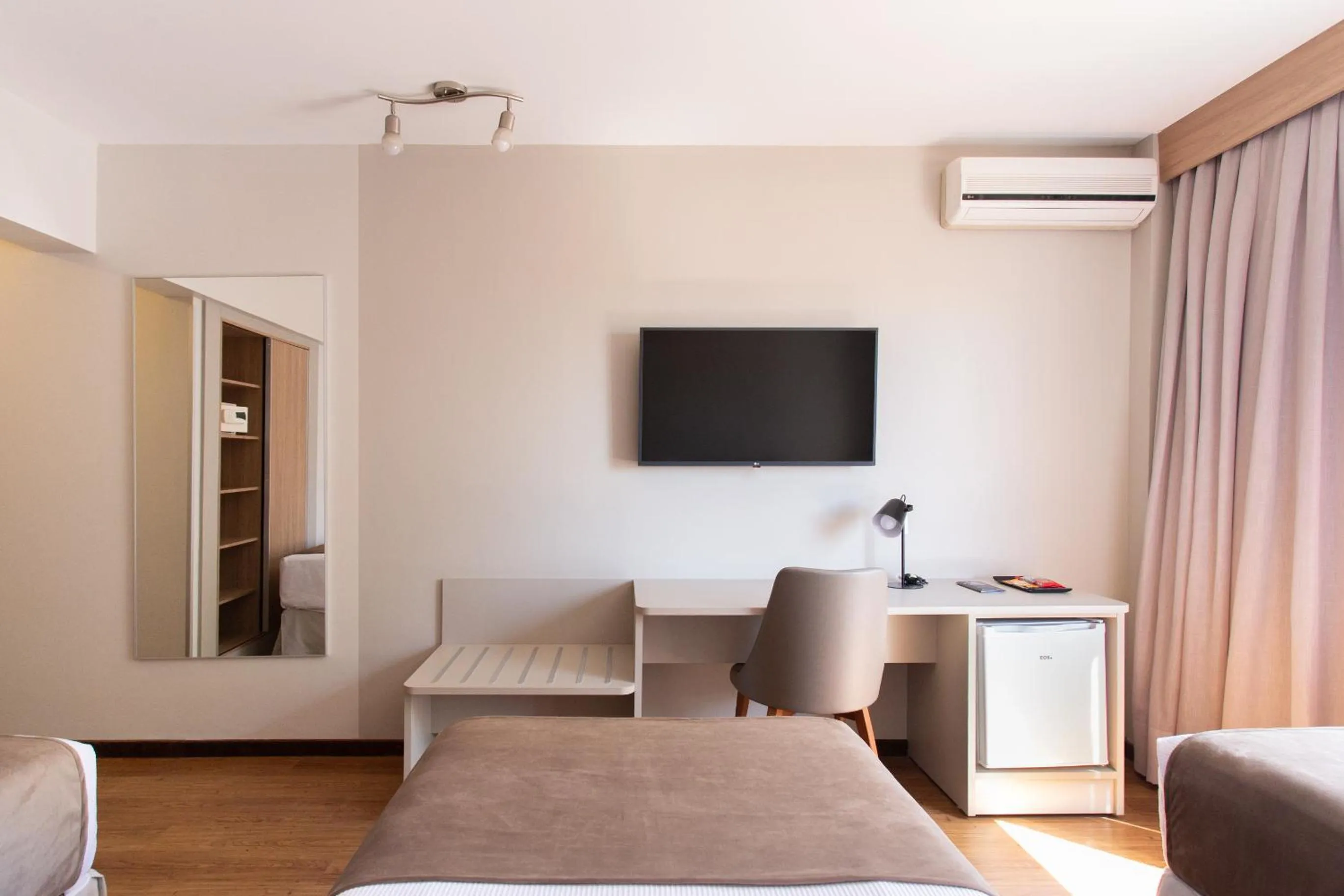 Bed in Jandaia Turismo Hotel