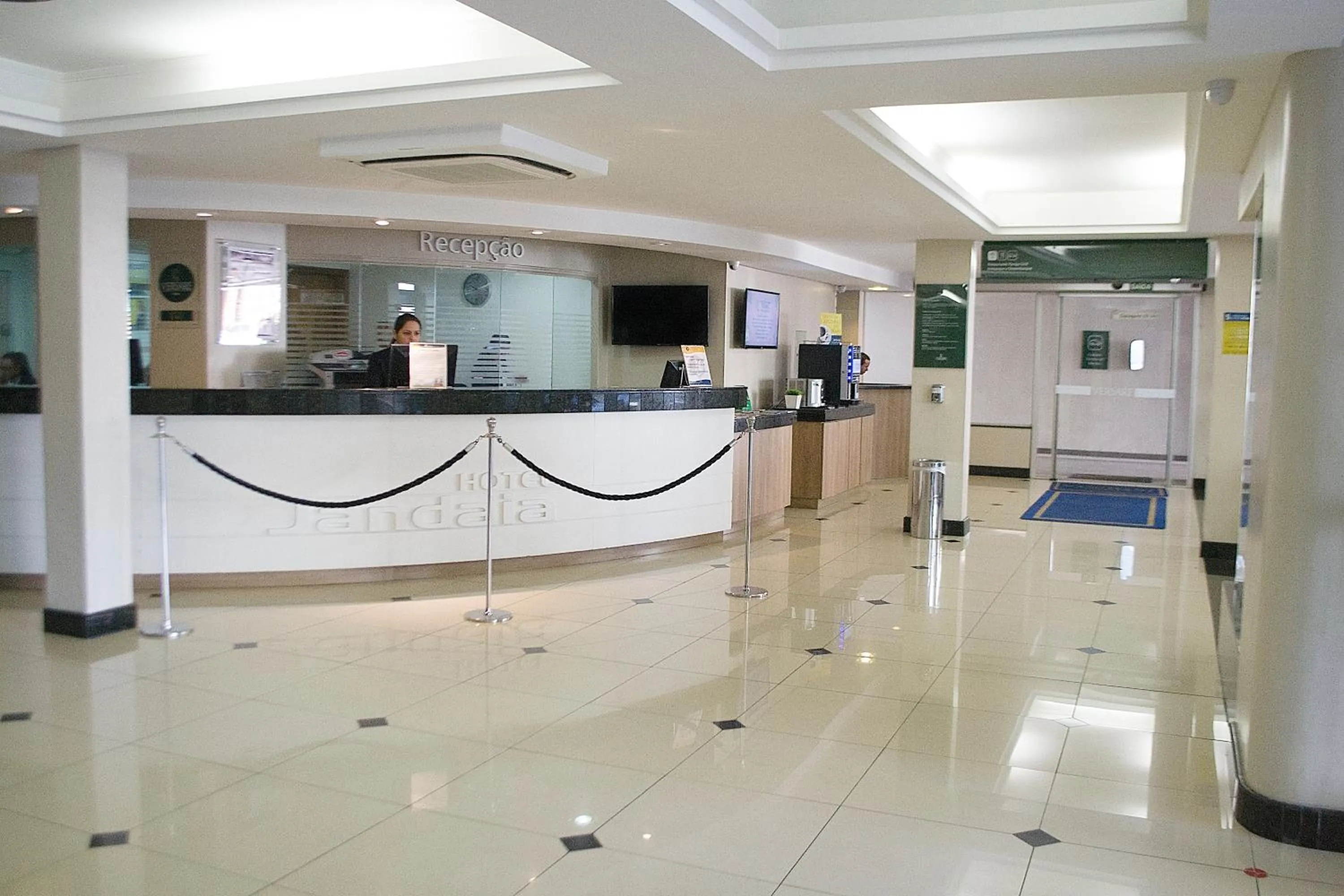 Lobby or reception in Jandaia Turismo Hotel