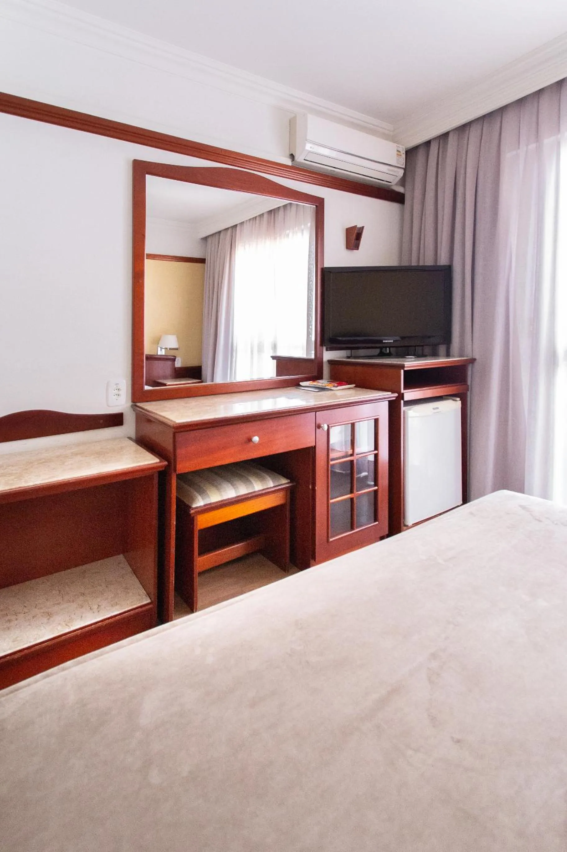 Bed in Jandaia Turismo Hotel