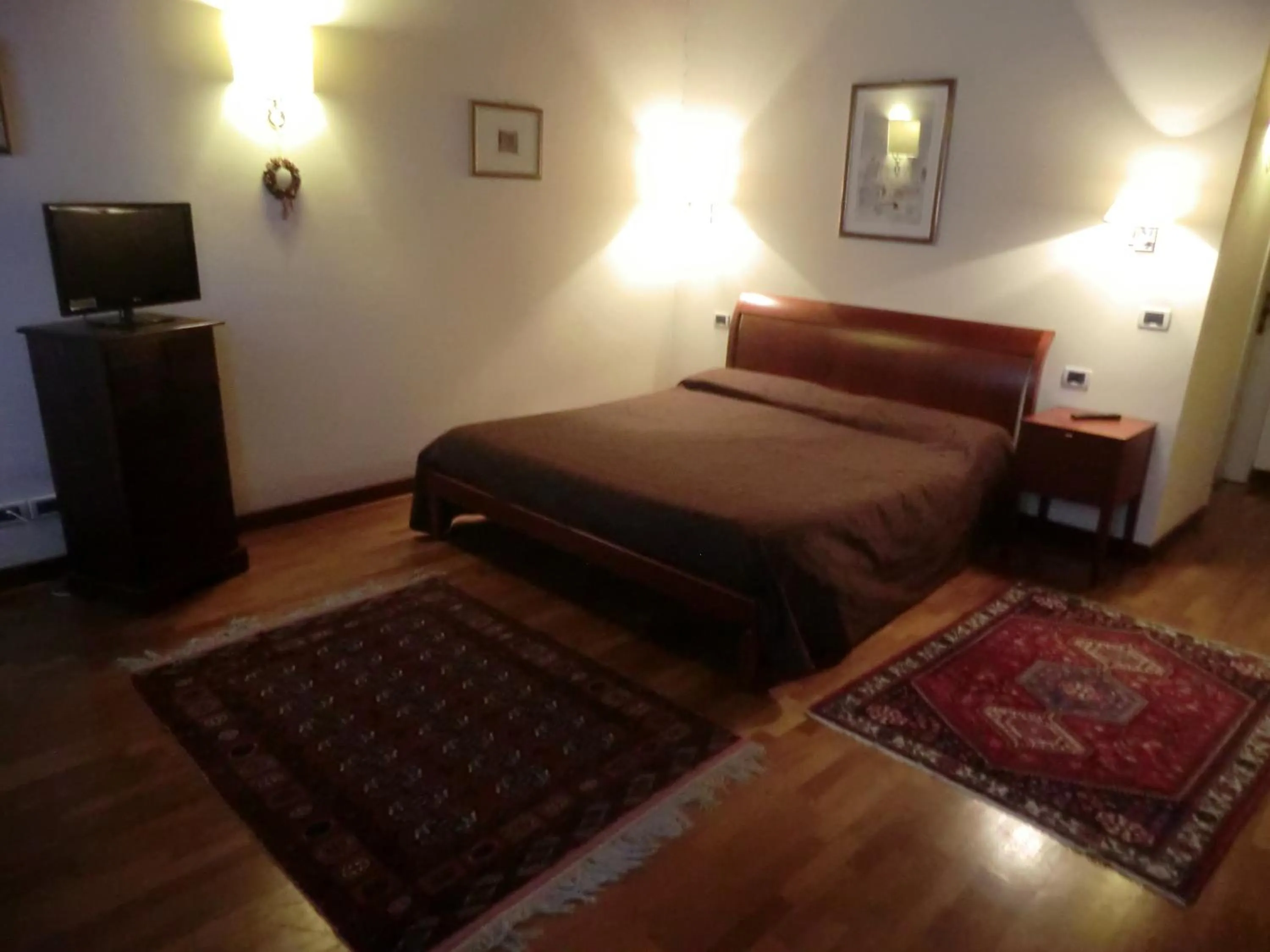 Bed in Valentino b&b