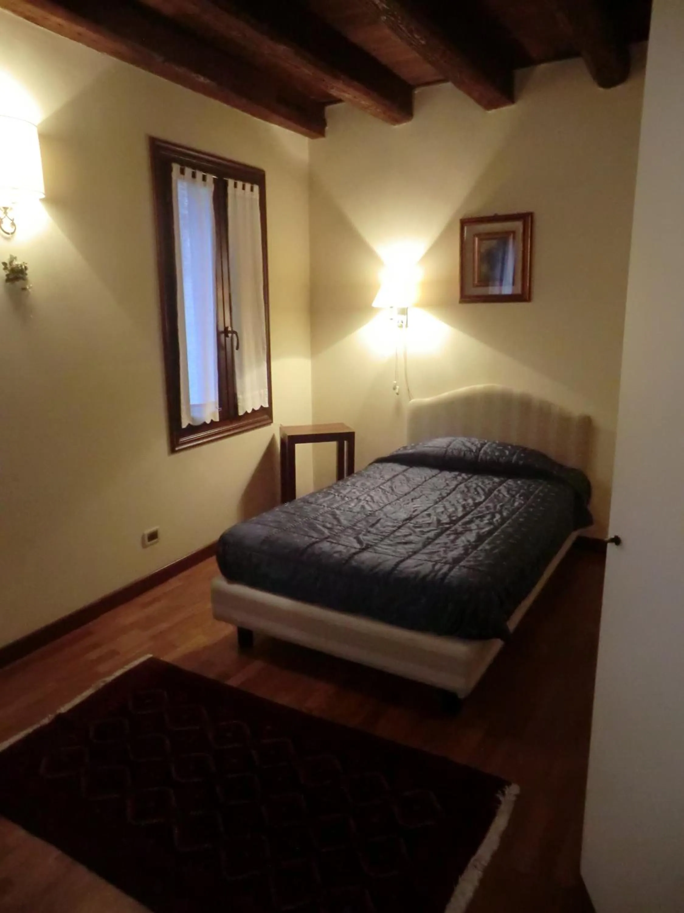 Bed in Valentino b&b
