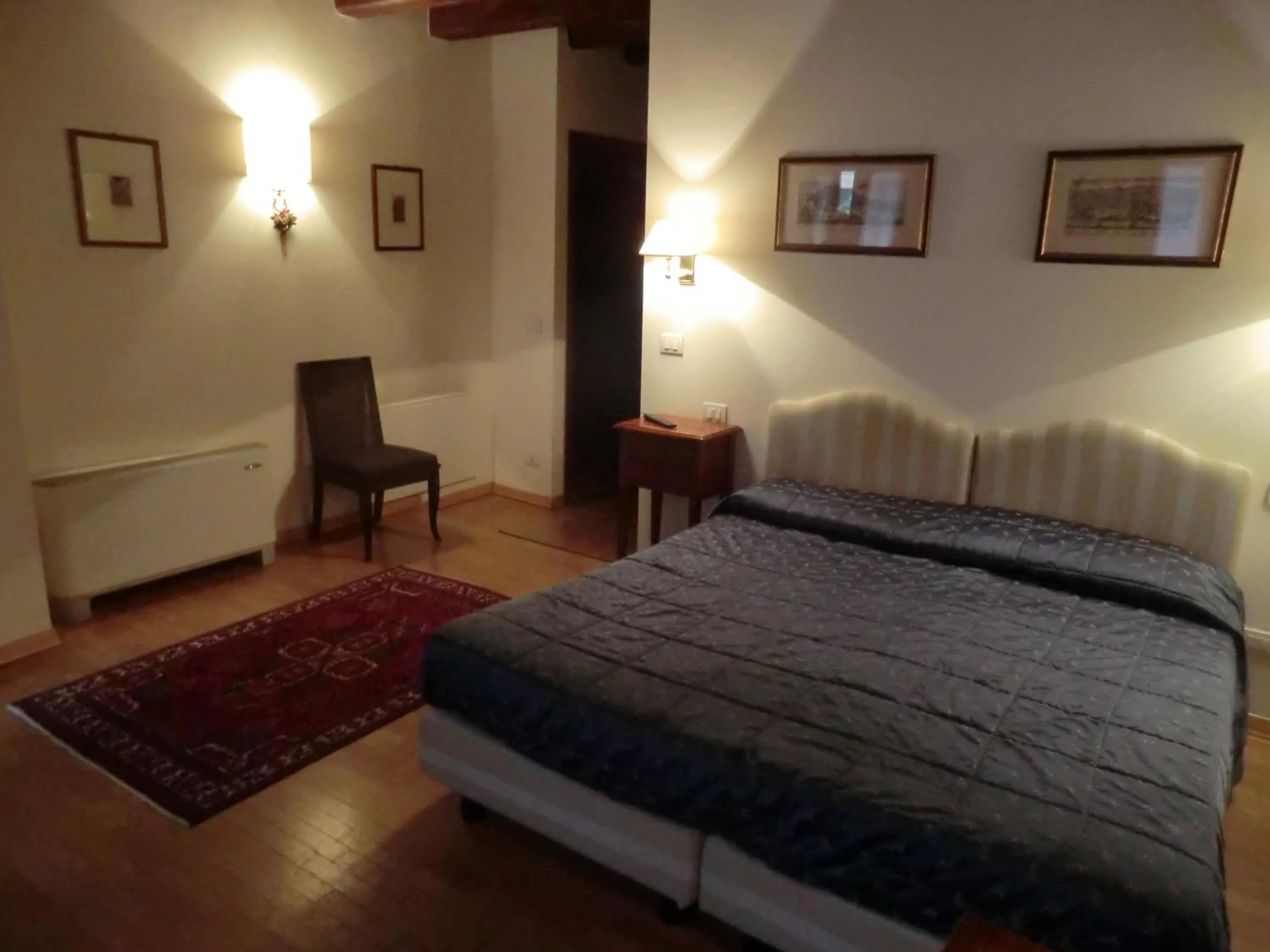 Bed in Valentino b&b